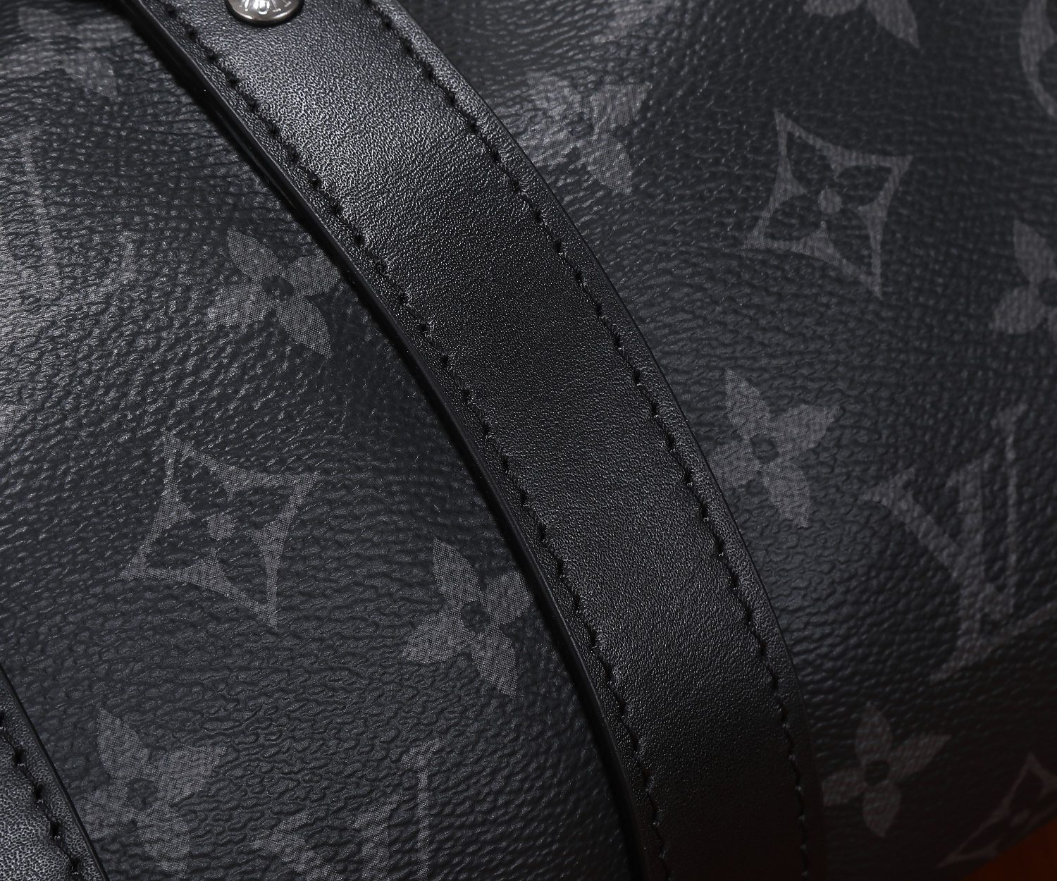 Louis Vuitton Keepall 25 Handbag - Monogram Eclipse Reverse Canvas - Image 8