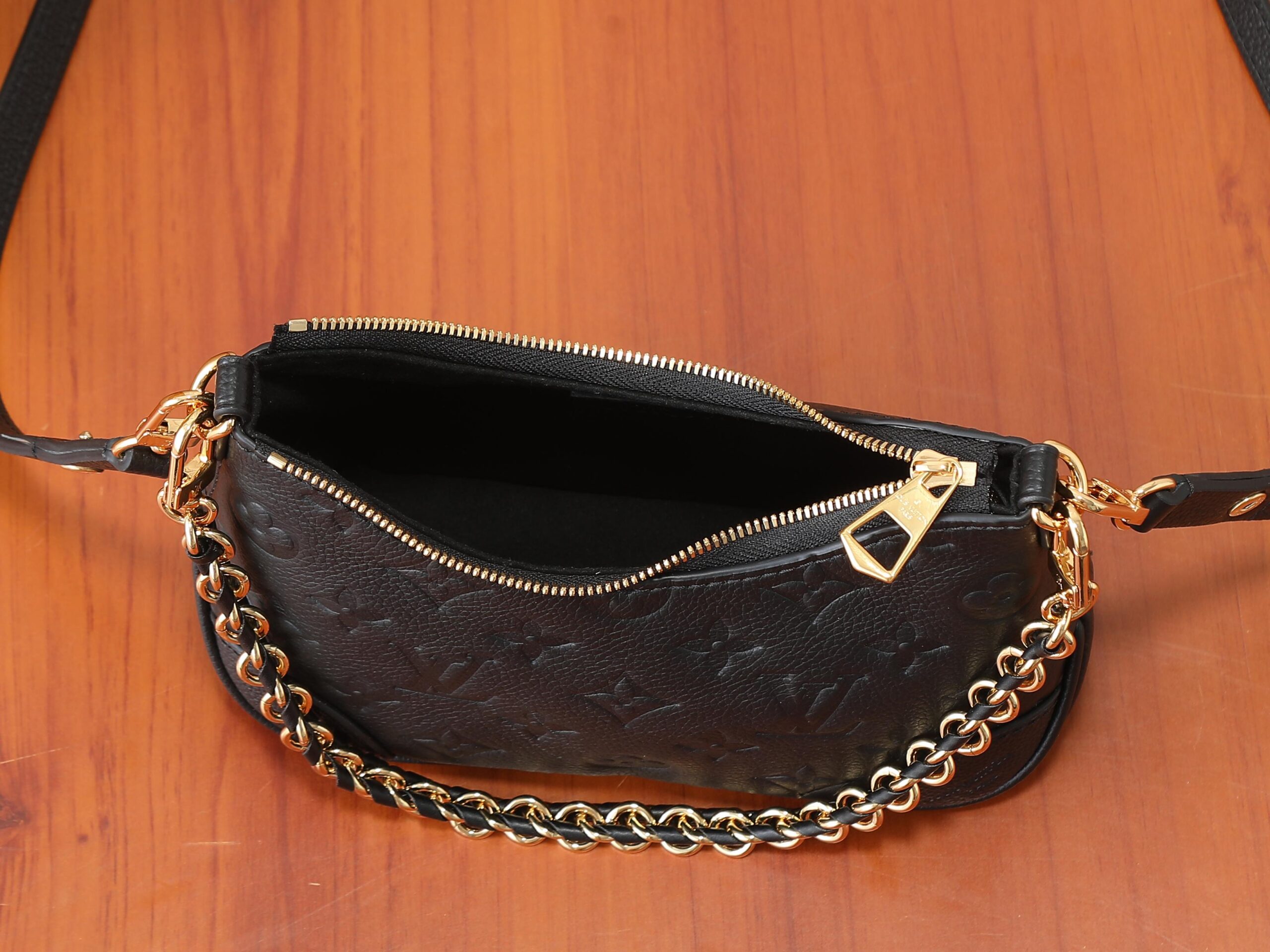 Louis Vuitton Nano Boulogne Monogram Empreinte Leather Crossbody Bag - Image 8