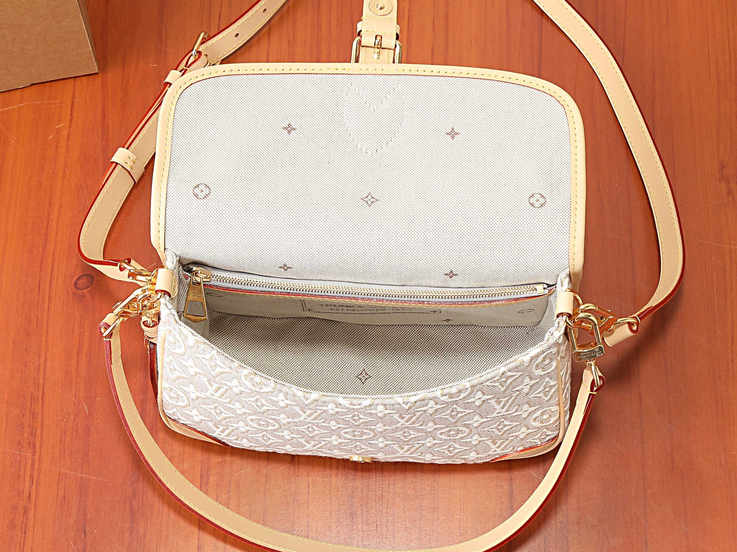Louis Vuitton Diane Shoulder Bag in Monogram Emblème Canvas - Image 8