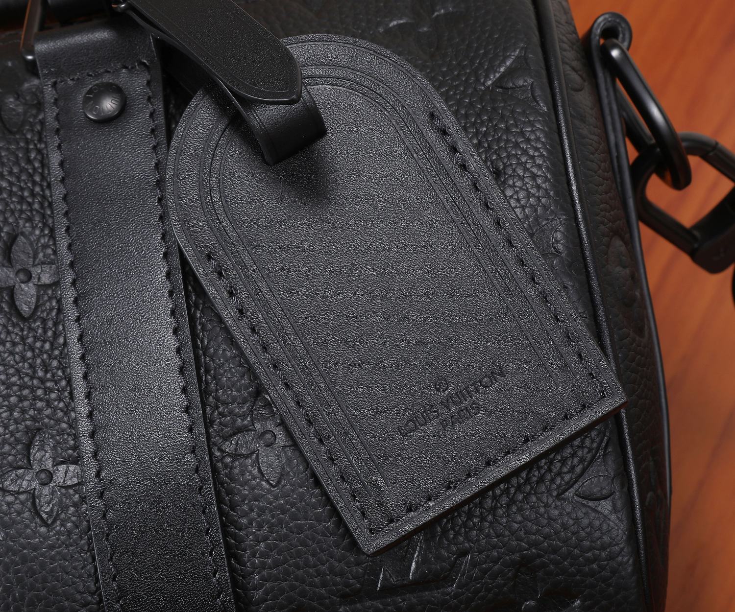 Louis Vuitton Keepall Mini Travel Bag in Taurillon Monogram Leather - Image 8