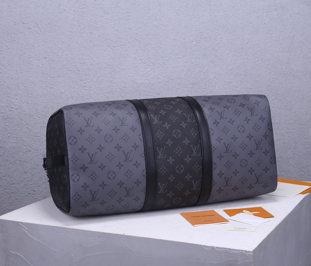 Louis Vuitton Keepall Bandouliere 50 Travel Bag - Image 8