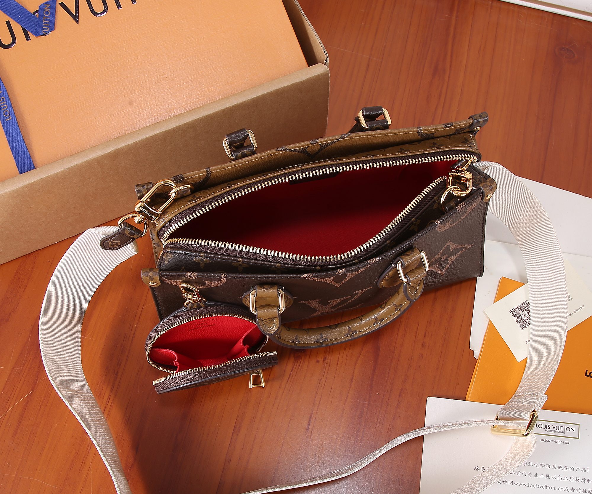 Louis Vuitton OnTheGo East West Tote Bag - Image 8