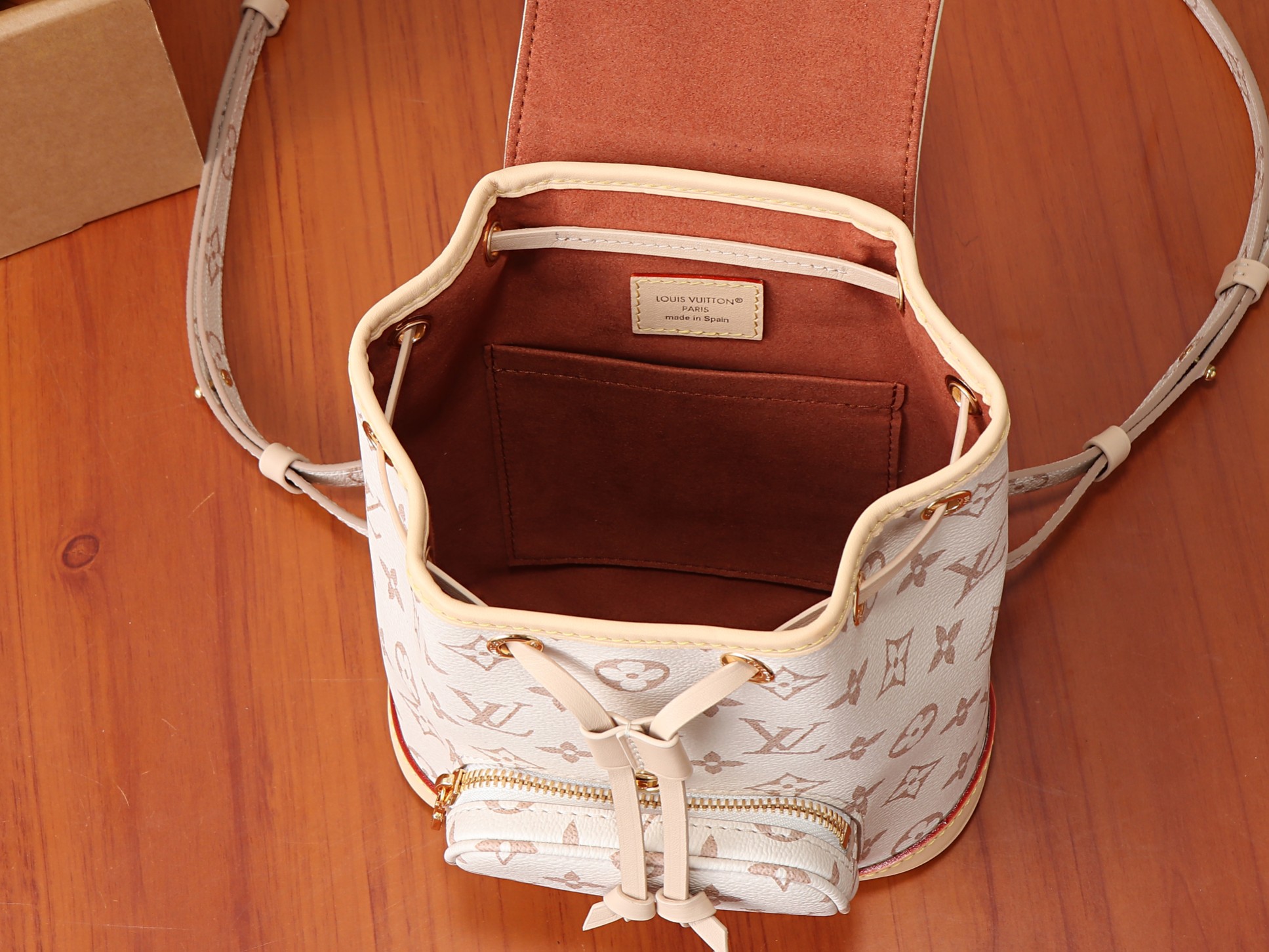 Louis Vuitton Montsouris Mini Backpack in Monogram Dune Canvas - Image 8