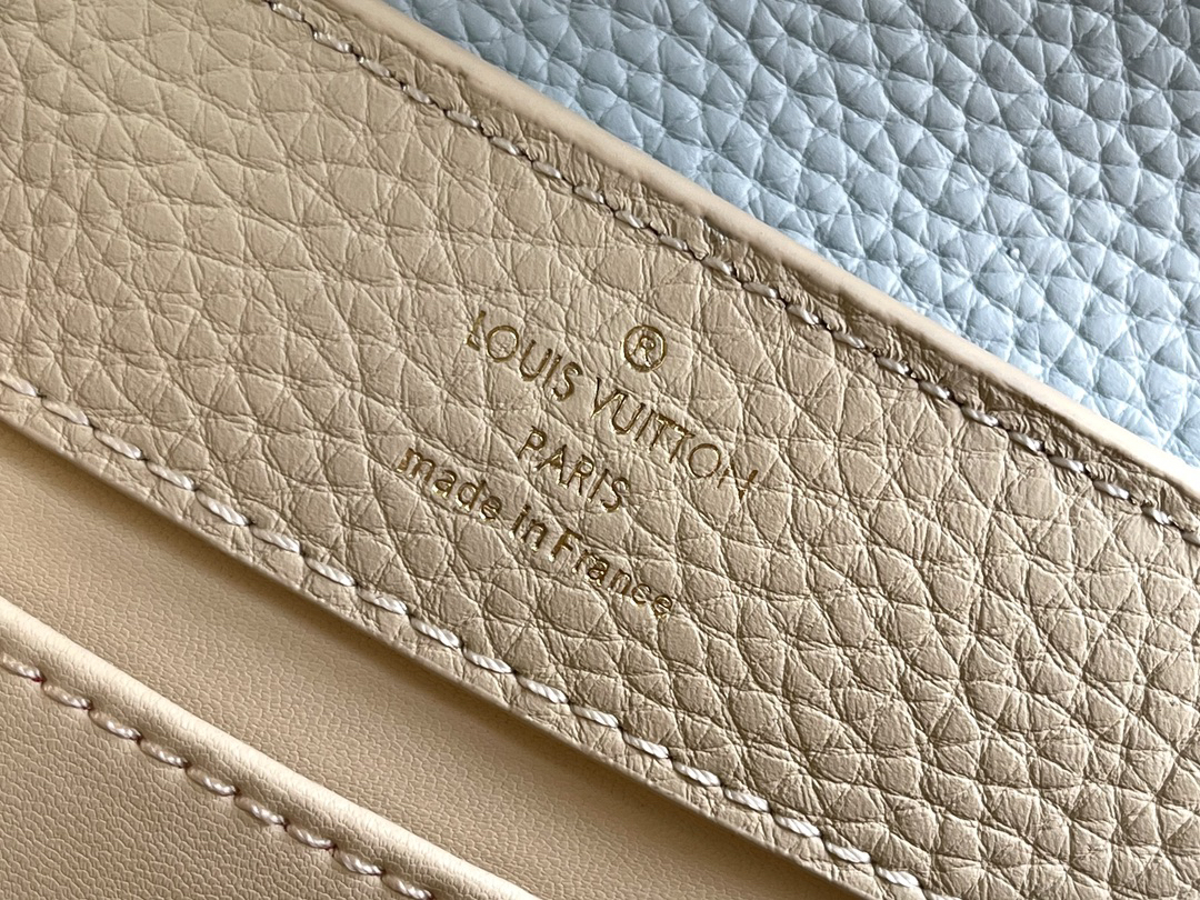 Louis Vuitton Capucines Mini Handbag in Taurillon Leather - Image 8