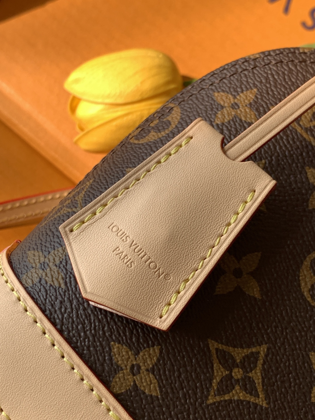 Louis Vuitton Alma BB Handbag in Damier Ebene Canvas - Image 8