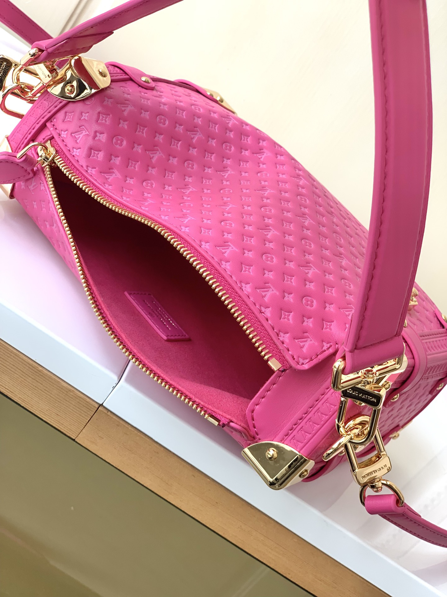 Louis Vuitton Side Trunk Small Monogram Leather Crossbody Bag M46358 - Image 8