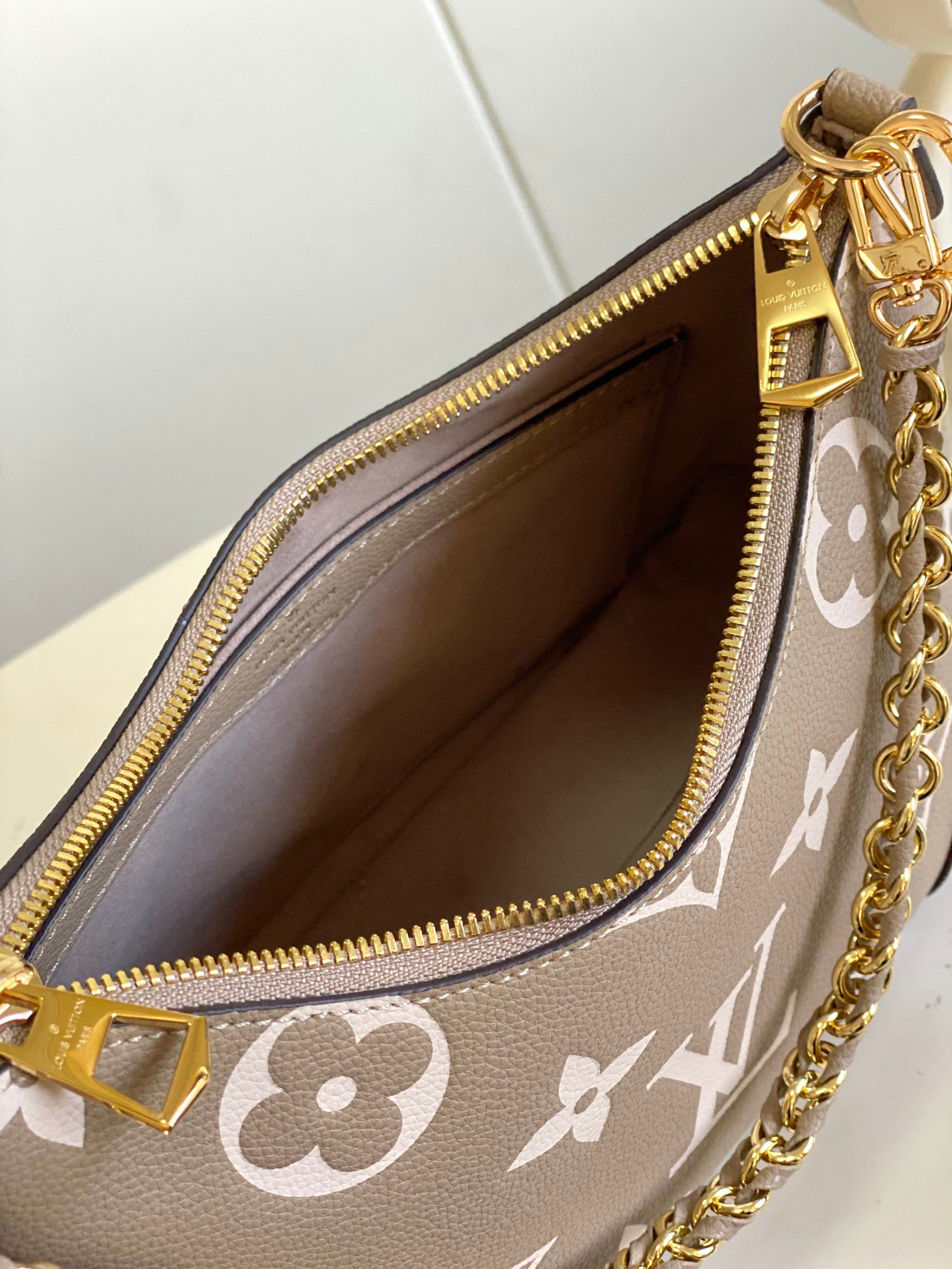 Louis Vuitton Boulogne Shoulder Bag in Black Monogram Empreinte Leather - Image 8