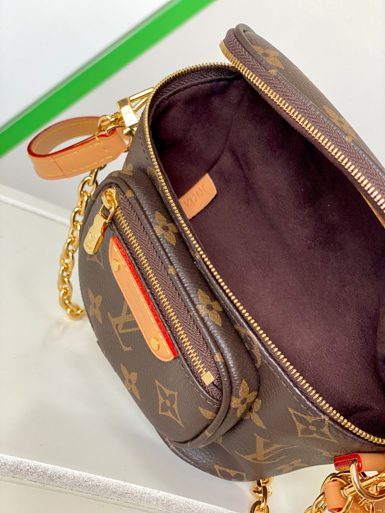 Louis Vuitton Mini Bumbag M82347 in Monogram Empreinte Leather - Image 8