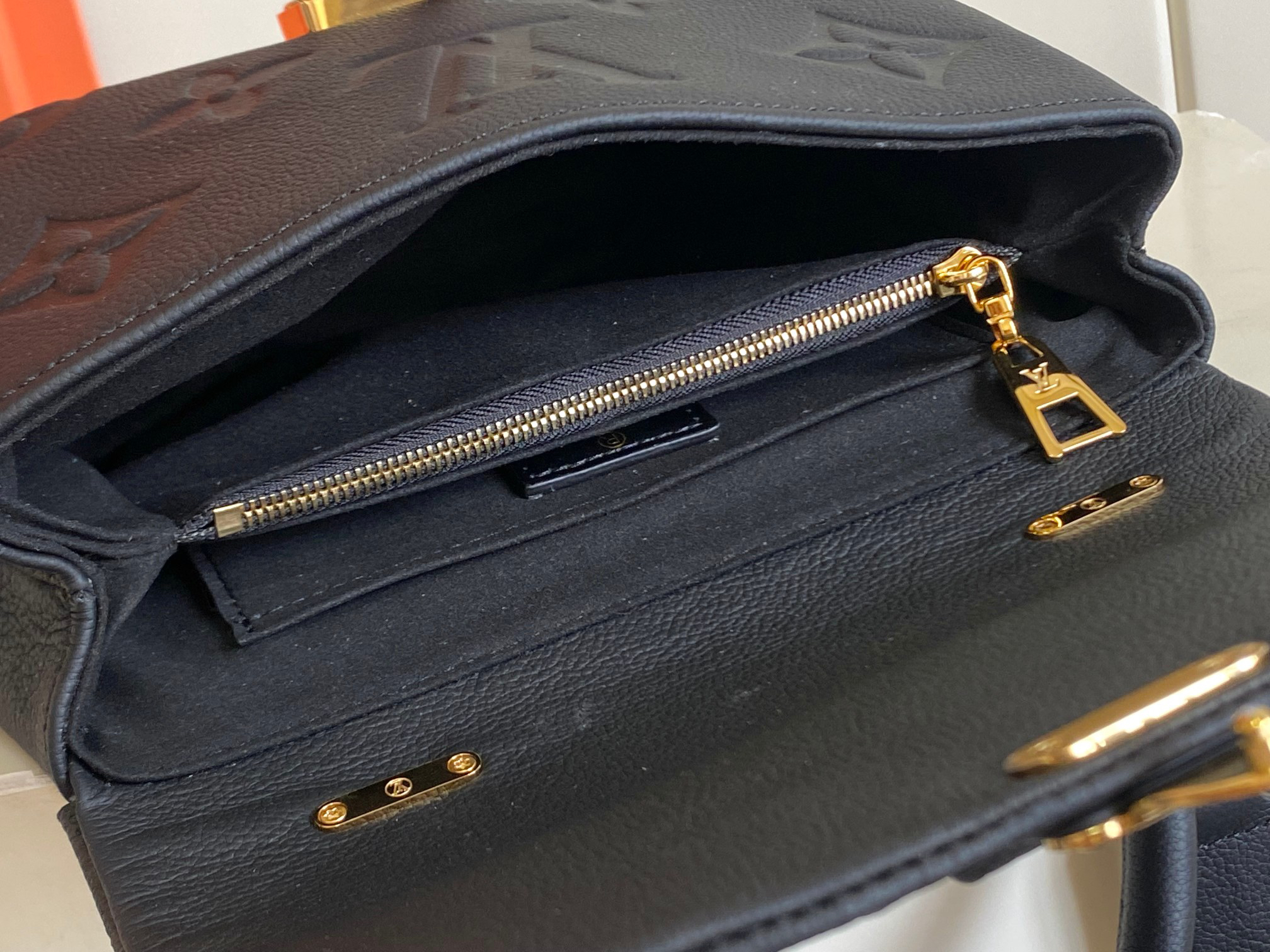 Louis Vuitton Madeleine BB Monogram Empreinte Leather Handbag - Image 8