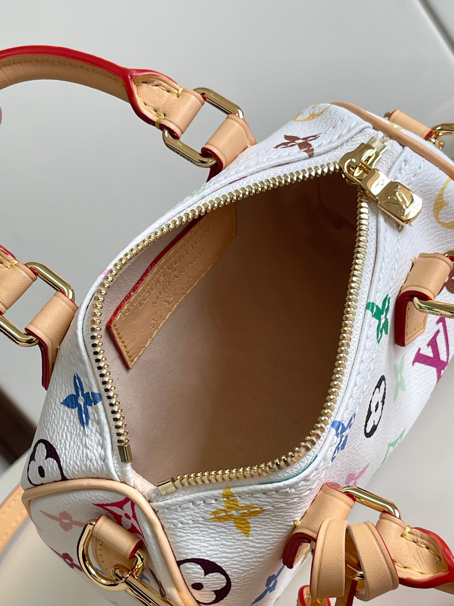 Louis Vuitton Nano Speedy Handbag - Image 8