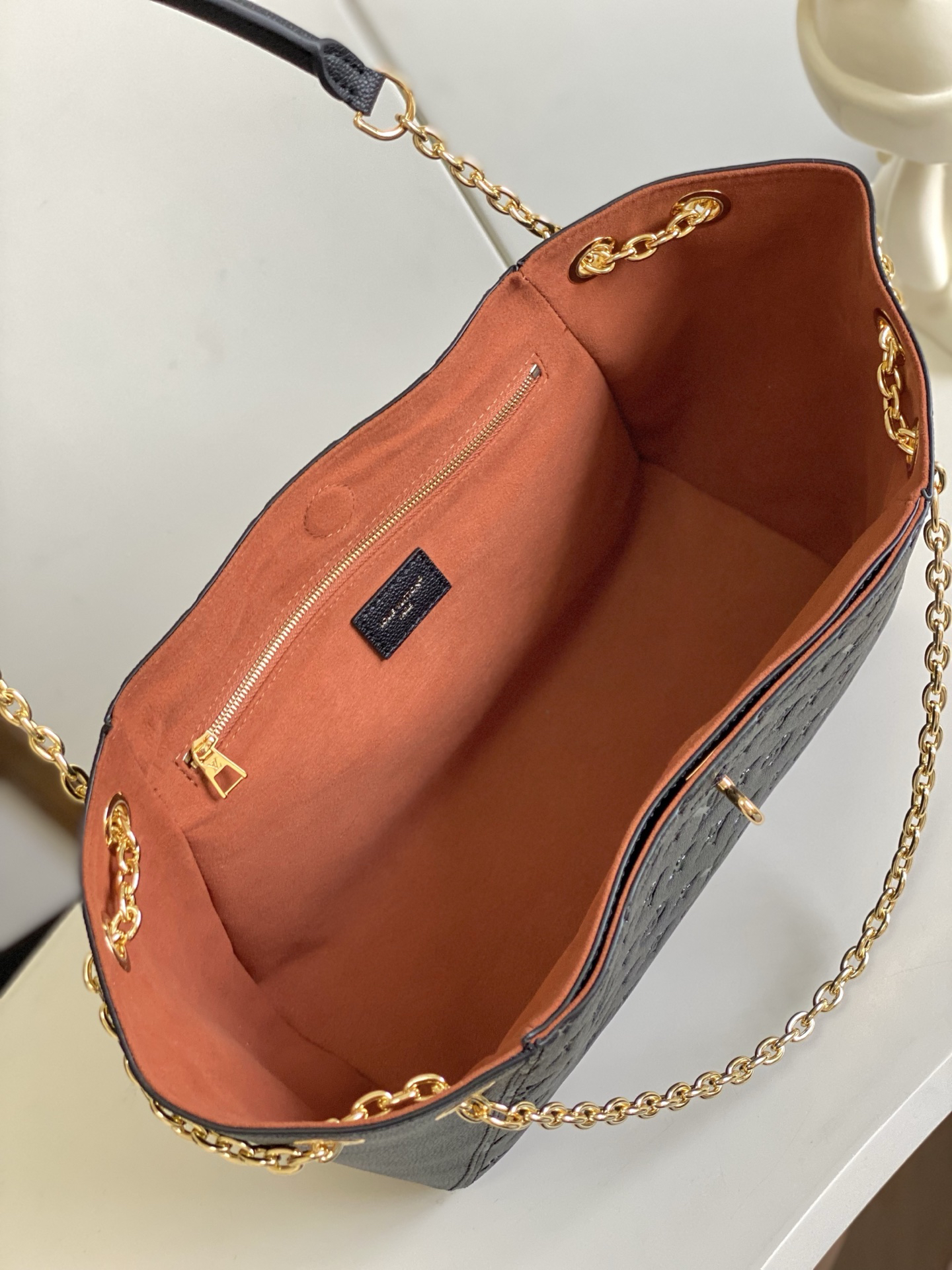 Louis Vuitton Anytime PM Shoulder Bag in Monogram Empreinte Leather - Image 8