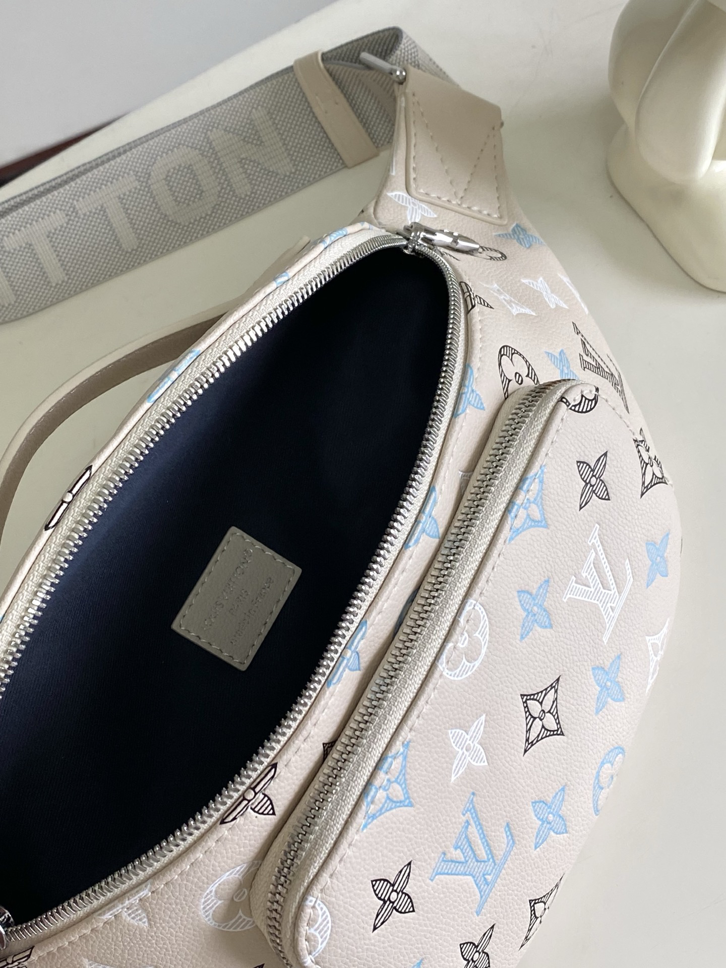 Louis Vuitton Rush Belt Bag in Monogram Shadow Canvas and Leather - Image 8