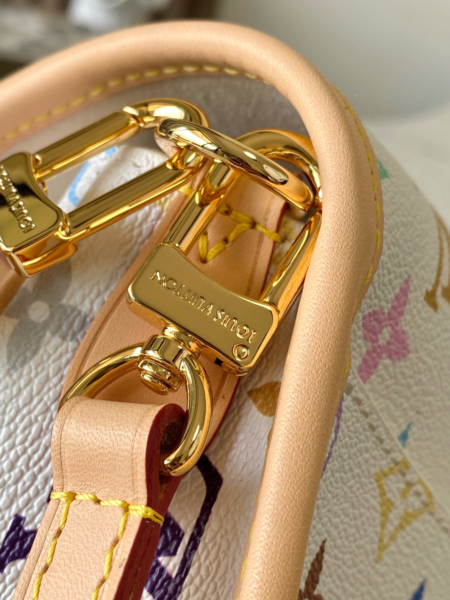 Louis Vuitton x Takashi Murakami Diane Bag M27866 White Multicolor - Image 8