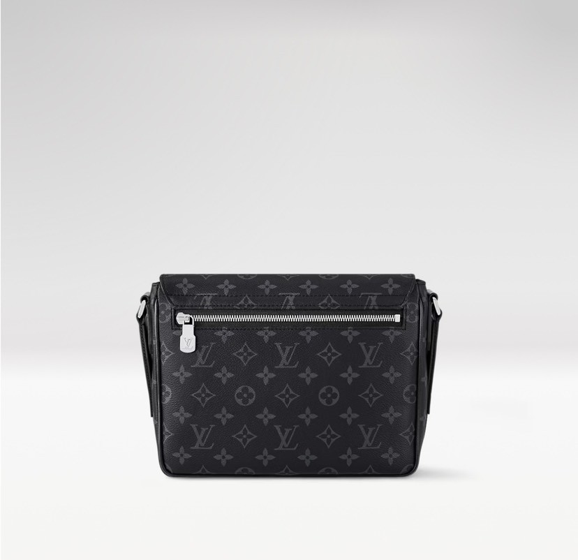 Louis Vuitton District Small Messenger Bag in Monogram Eclipse Canvas - Image 8
