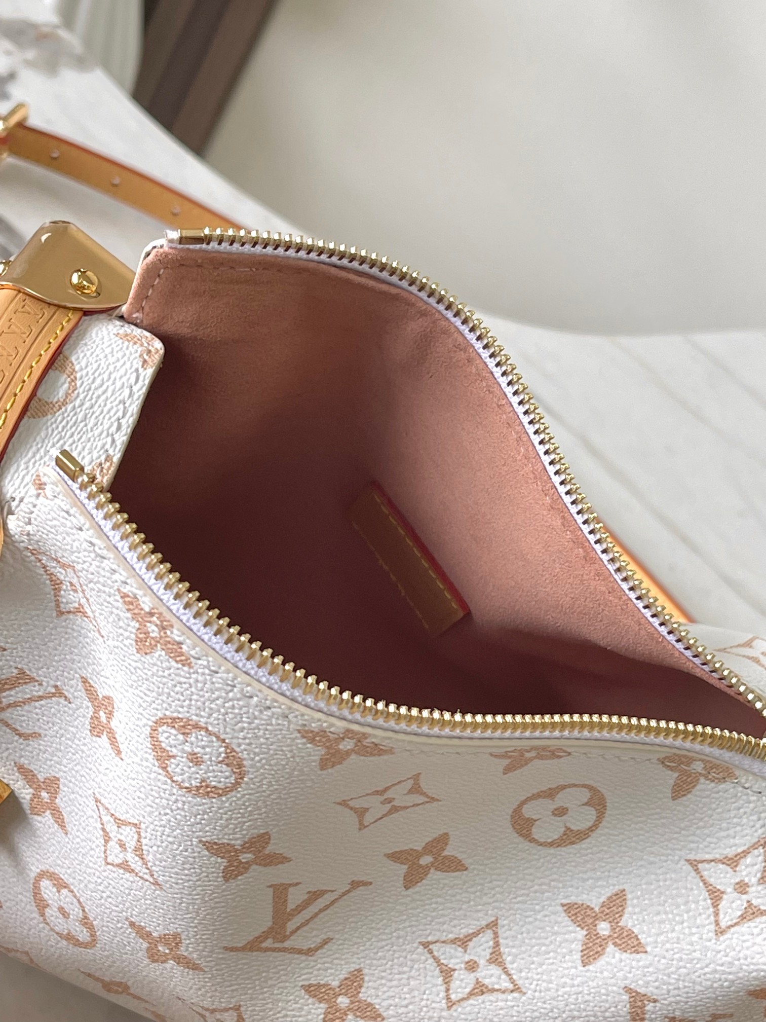 Louis Vuitton Side Trunk Medium Shoulder Bag in Monogram Dune Canvas, M26287 - Image 8
