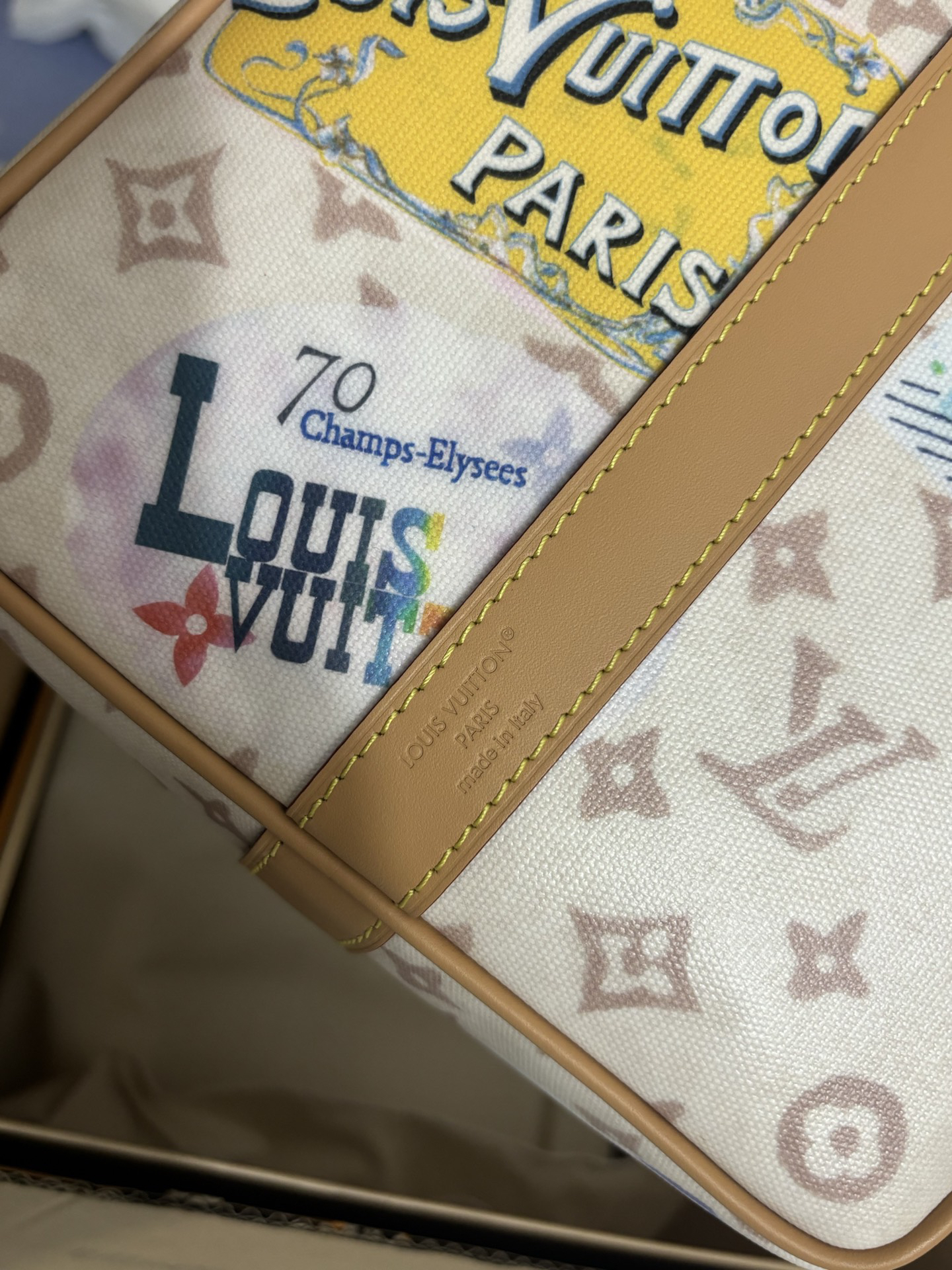 Louis Vuitton Keepall Bandoulière 45 Travel Bag - Image 8