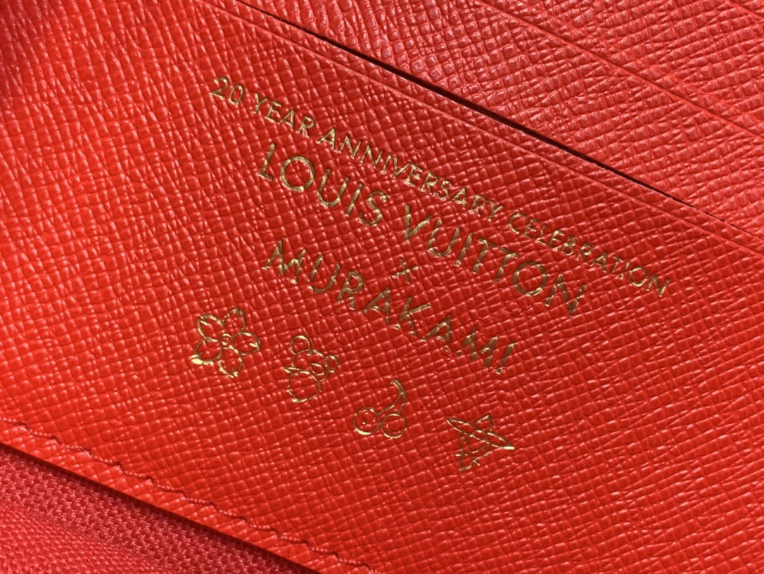 Louis Vuitton x Takashi Murakami Wallet on Chain Ivy, White Cherry - Image 8
