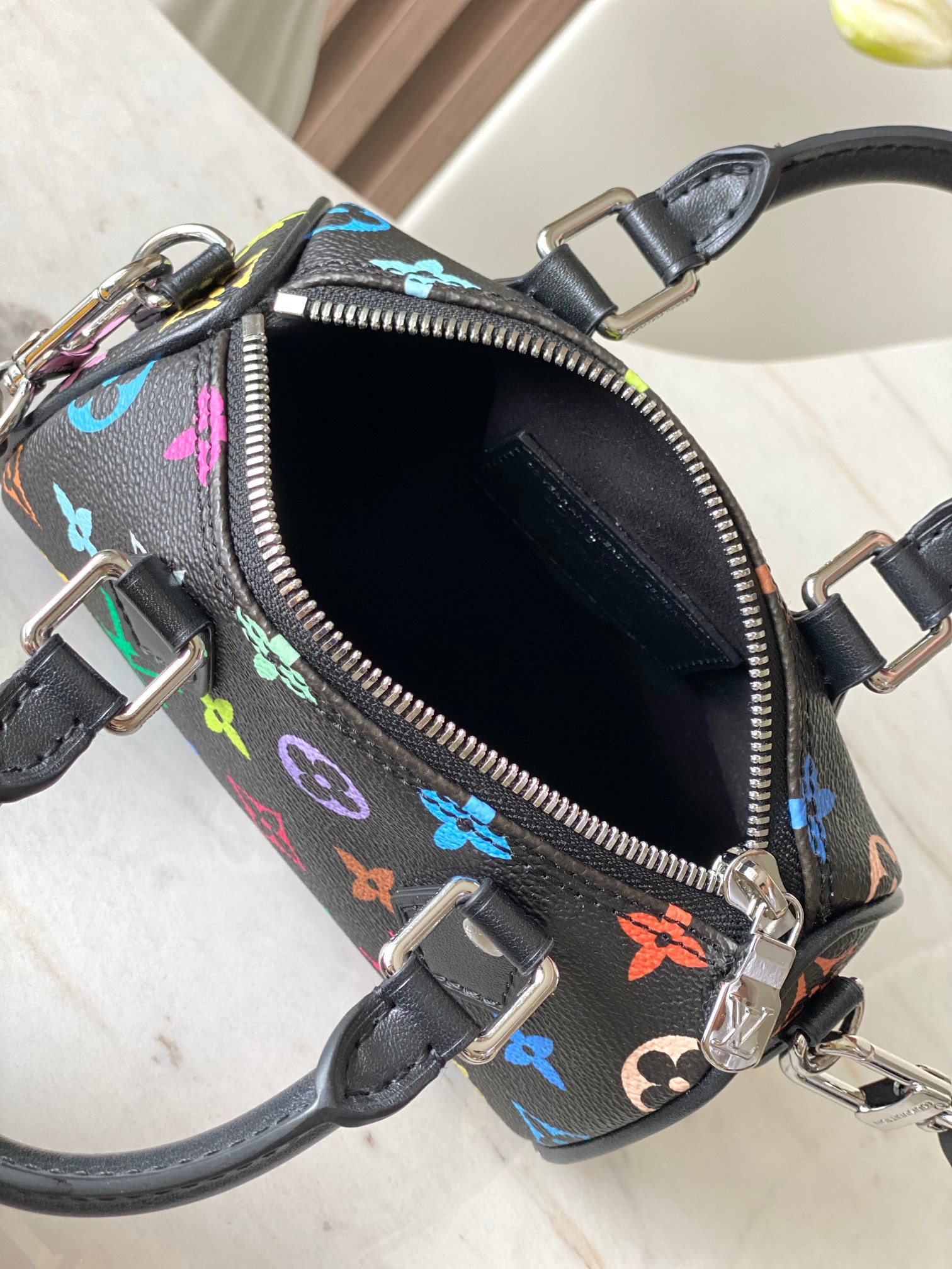 Louis Vuitton Nano Speedy Handbag - Image 8