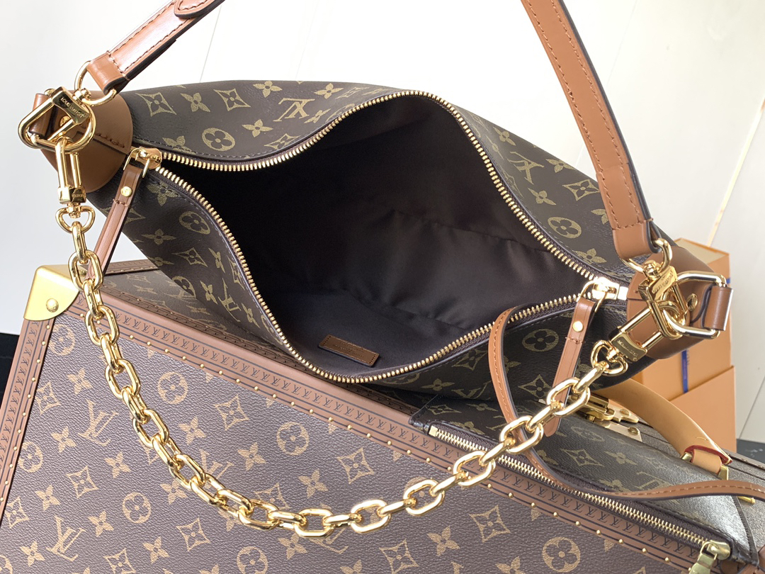 Louis Vuitton M46311 Large Moon Shoulder Bag in Classic Monogram Canvas - Image 8
