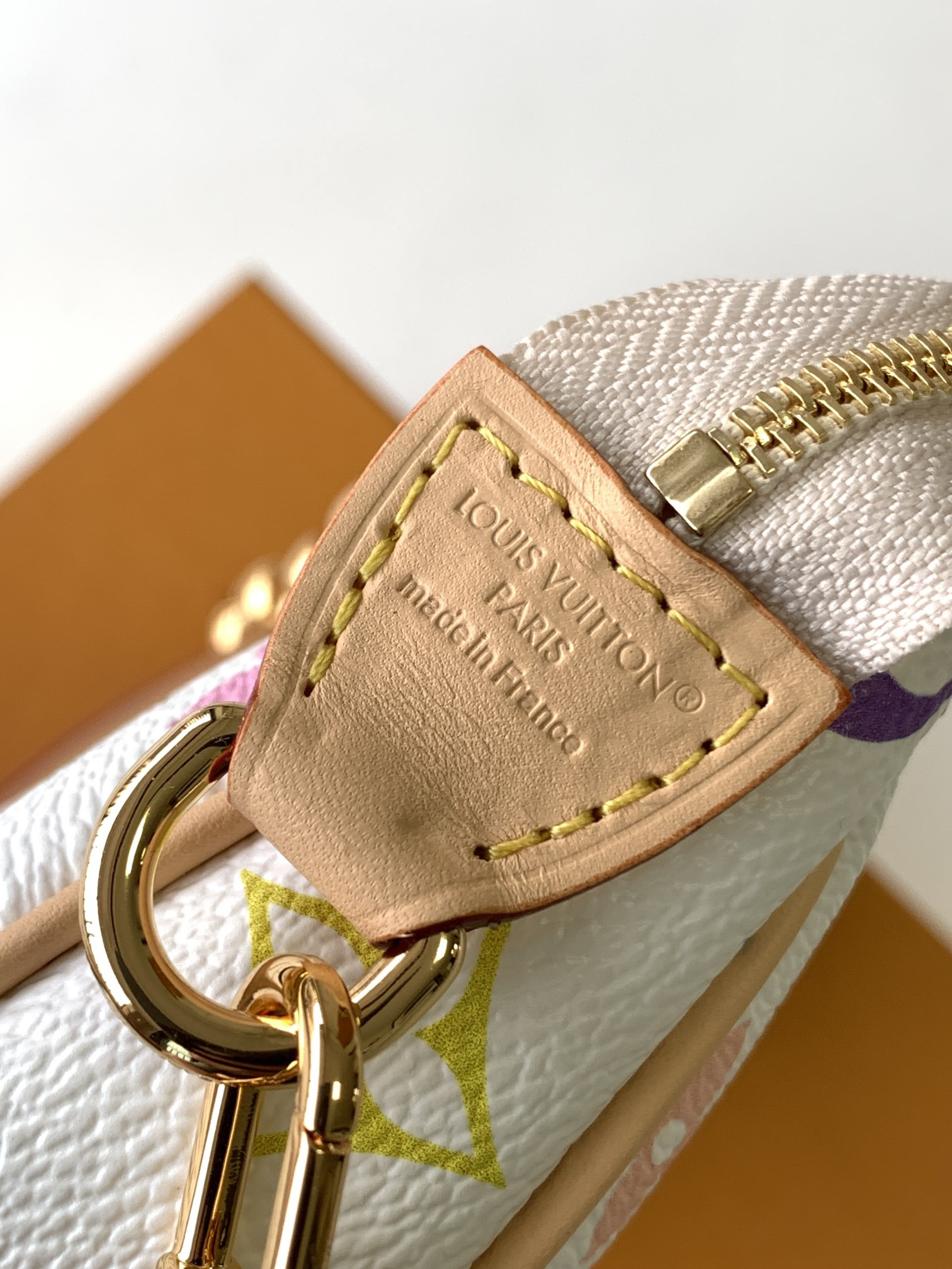 Louis Vuitton Pochette Accessoires Monogram Canvas Bag - Image 8