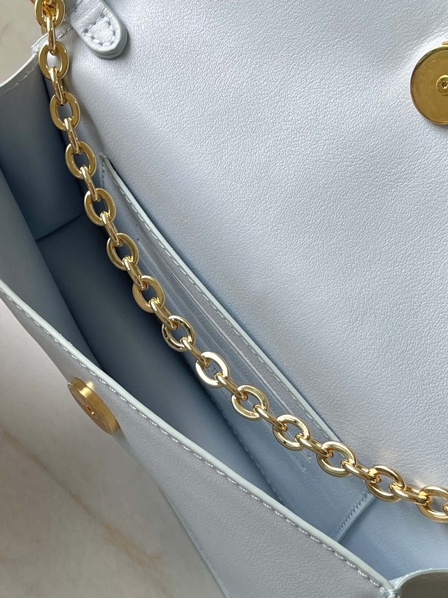 Louis Vuitton LV Bloom Wallet on Chain Crossbody Bag - Image 8