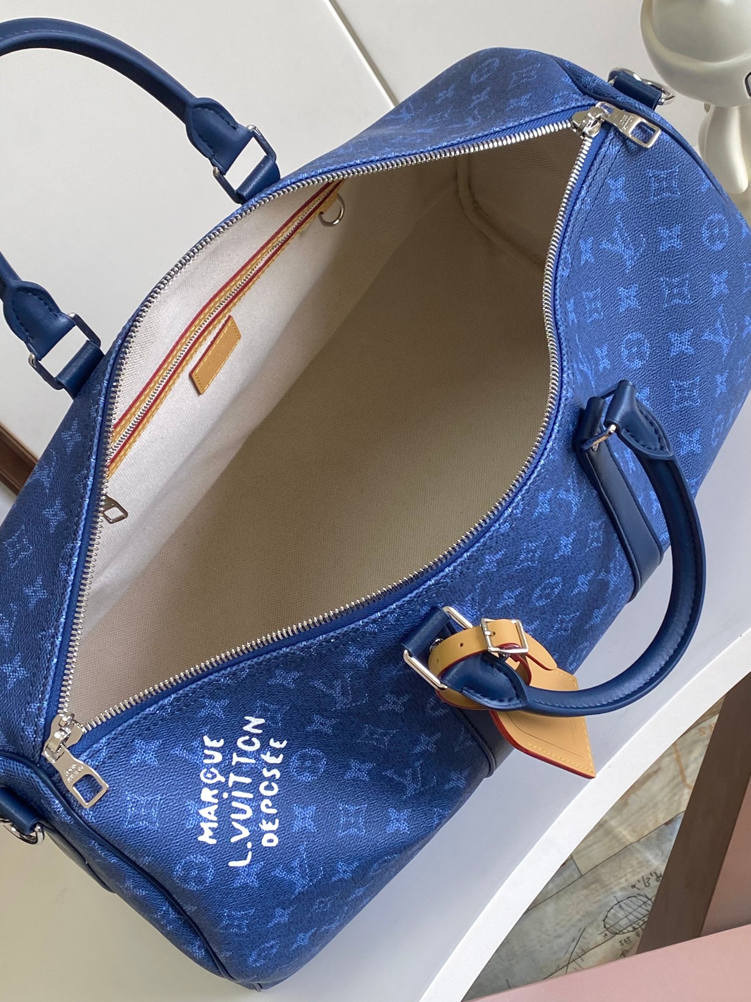 Louis Vuitton Heritage Keepall 50 Travel Bag - Image 8