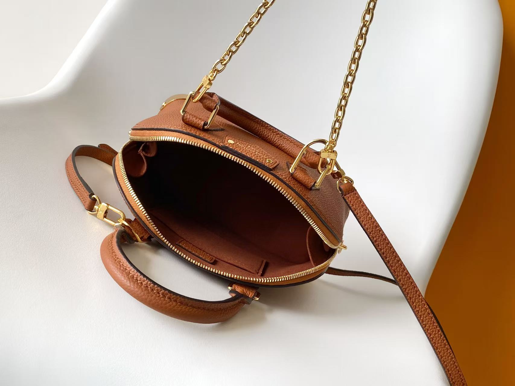 Louis Vuitton Alma BB Monogram Canvas Handbag - Image 8