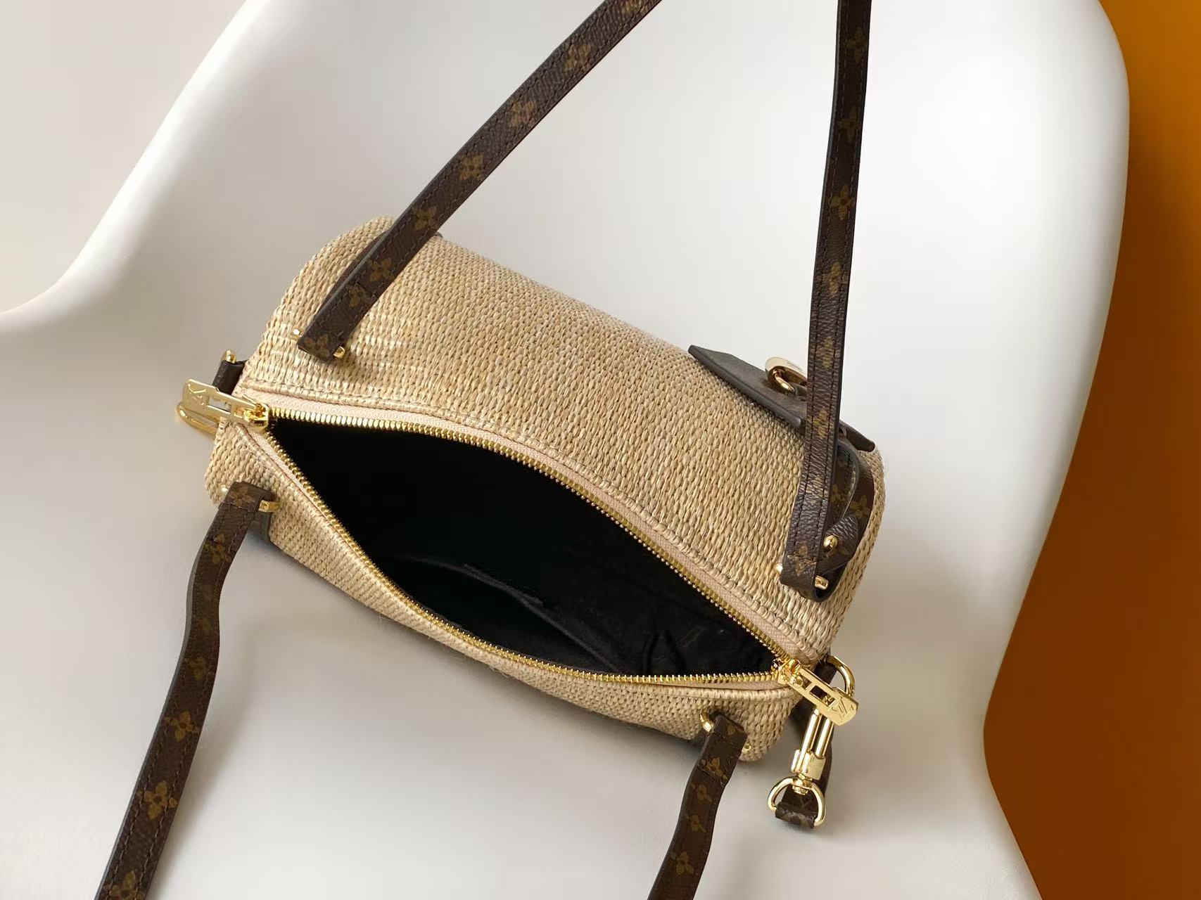 Louis Vuitton Express Small Handbag with Monogram Trim - Image 8