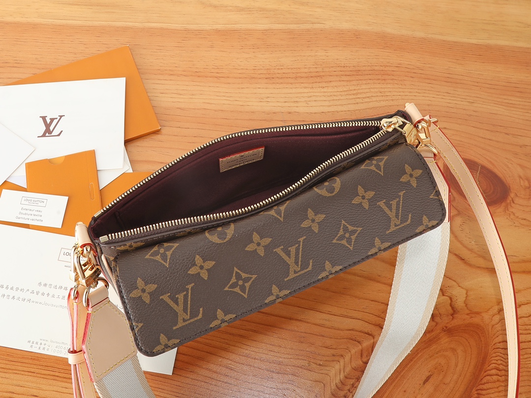 Louis Vuitton Monogram Compact Shoulder Bag M46999 - Image 8