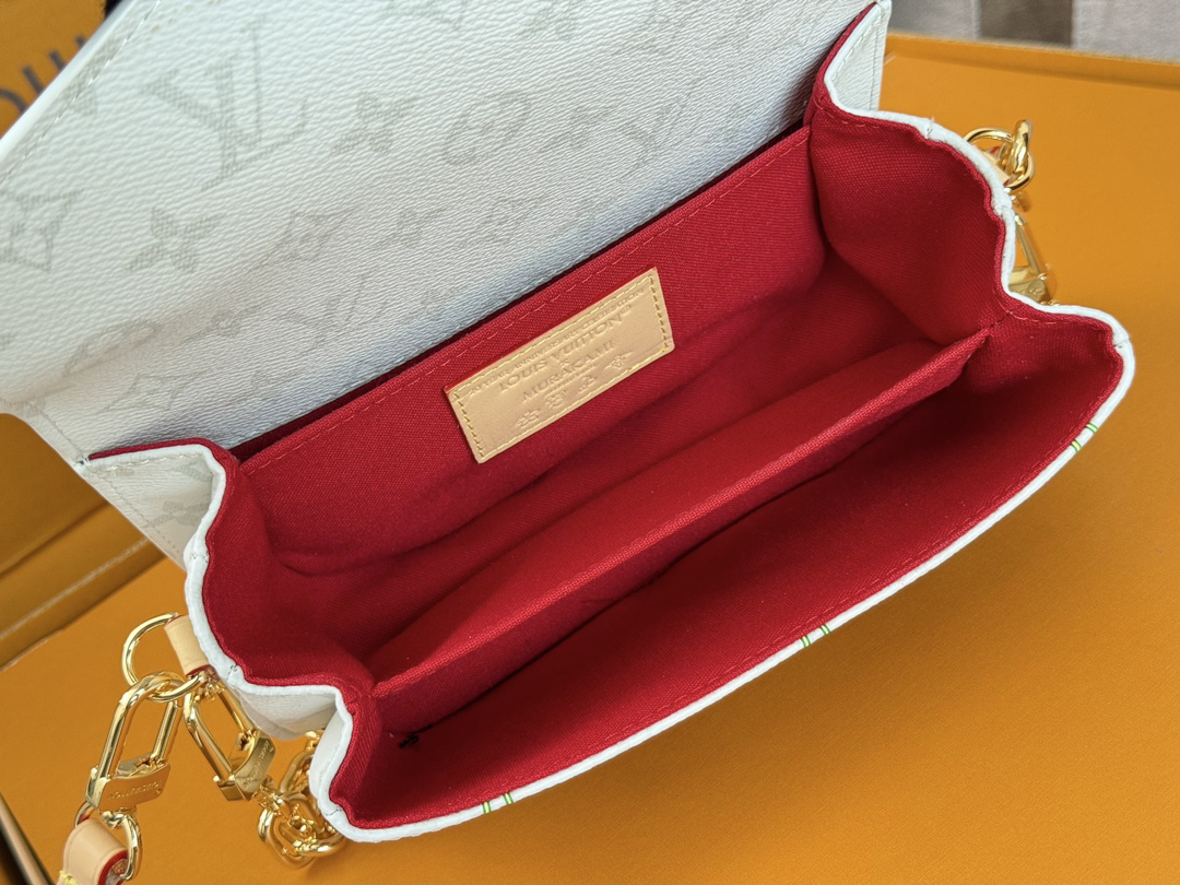 Louis Vuitton Pochette Métis East West Monogram Cherry Shoulder Bag - Image 8