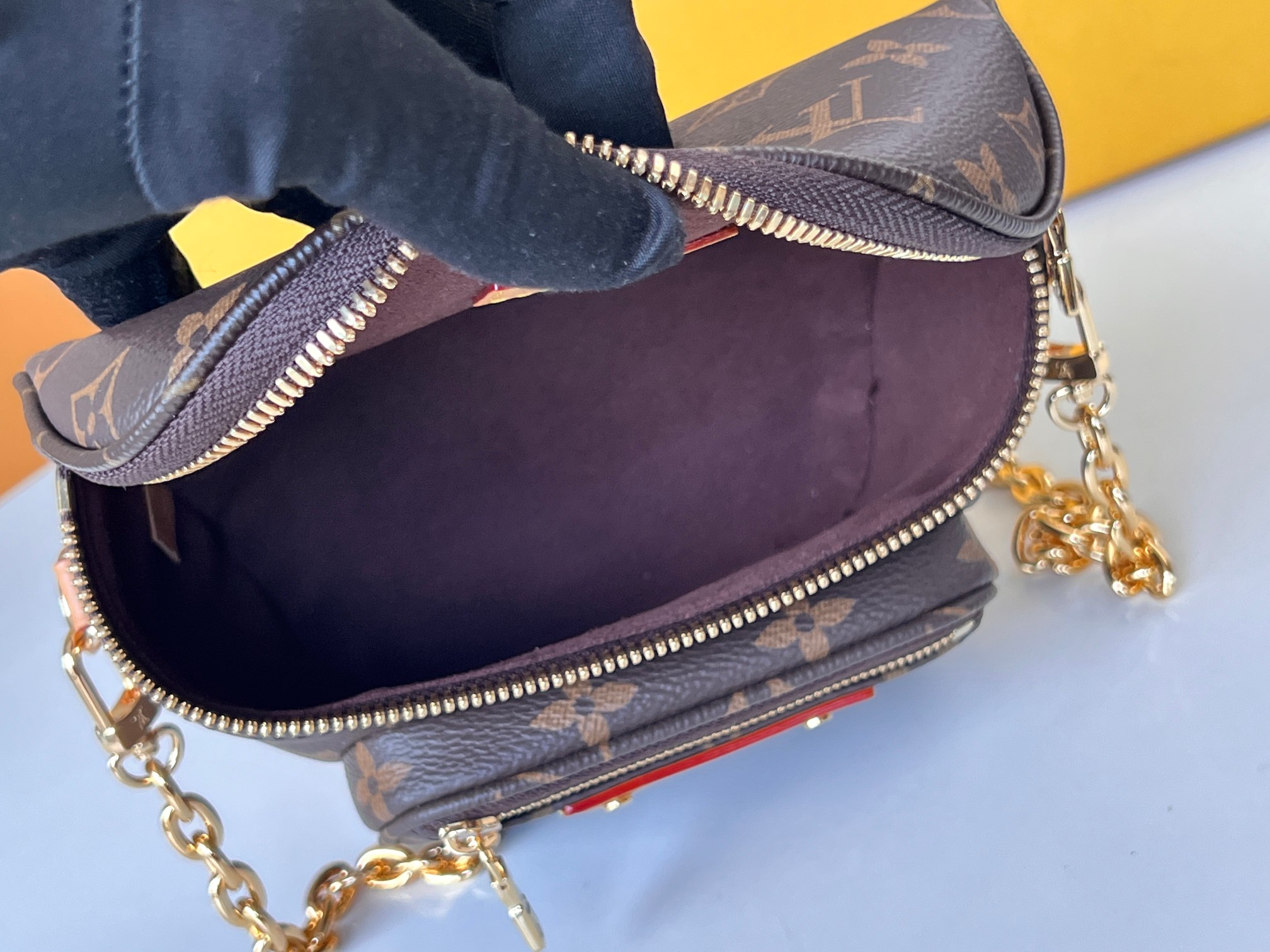 Louis Vuitton Mini Bumbag M82335 in Monogram Empreinte Leather - Image 8
