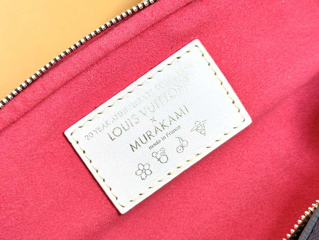 Louis Vuitton x Takashi Murakami Mini Bumbag in Cherry Monogram Canvas - Image 8