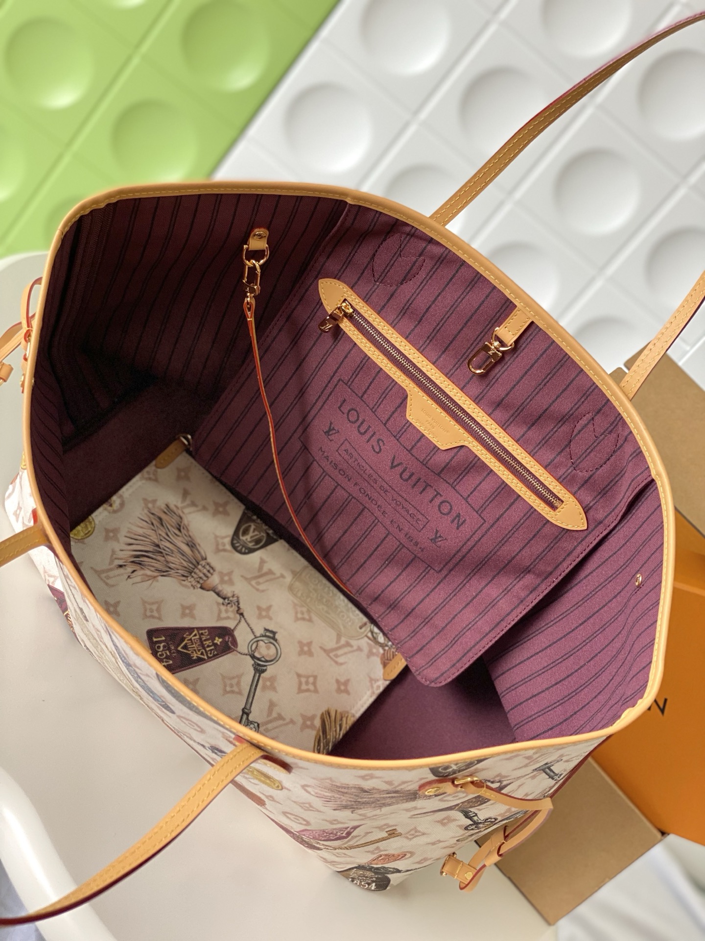 Neverfull-Inspired Large Tote Bag M29449 - Image 8