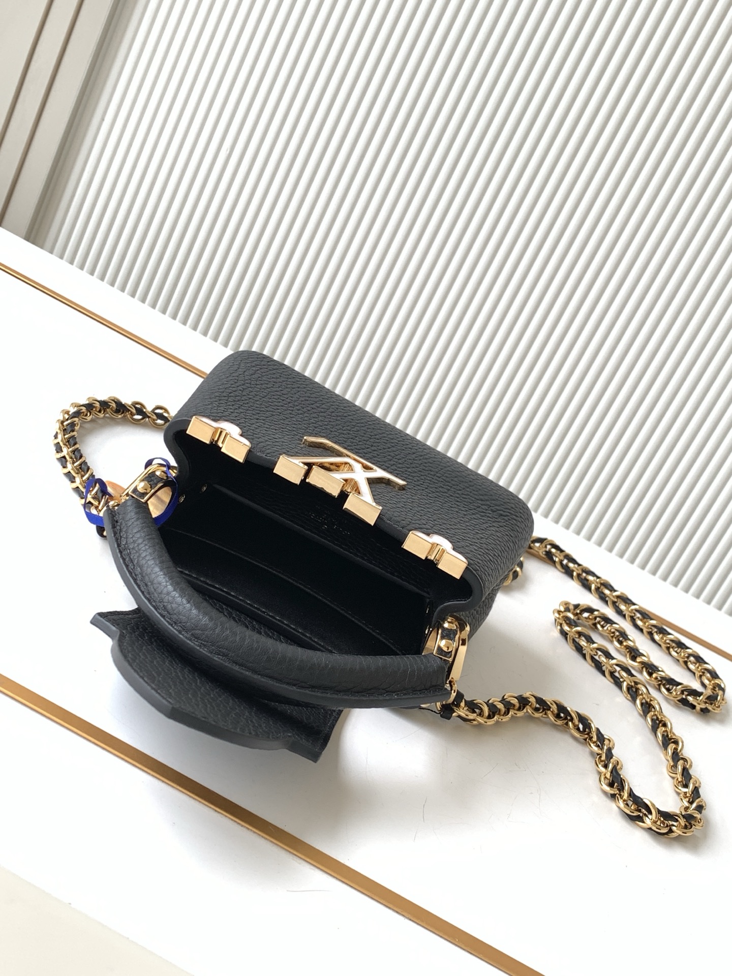 Louis Vuitton Nano Capucines Flower Crown Handbag - Image 8