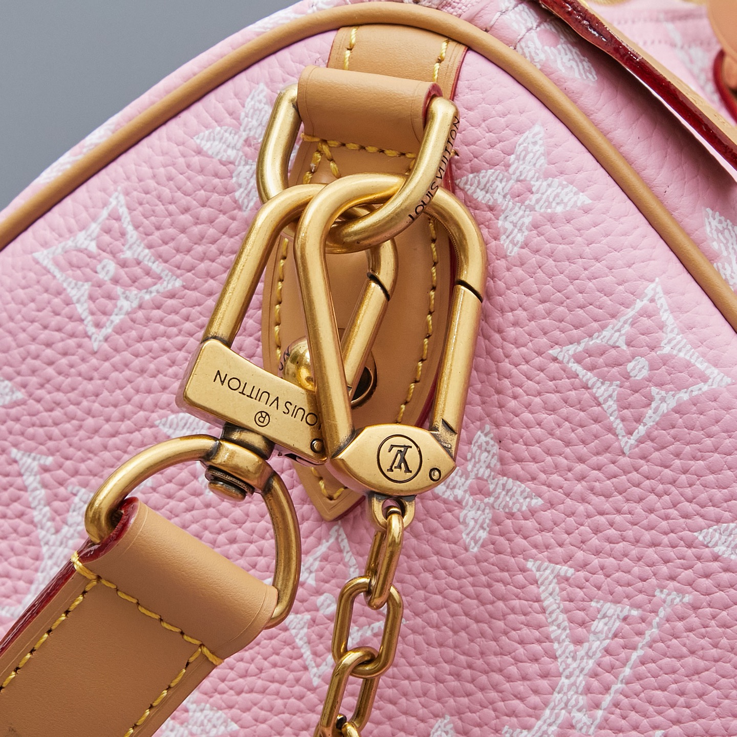 Louis Vuitton Speedy P9 Bandoulière 30 Monogram Leather Handbag - Image 8