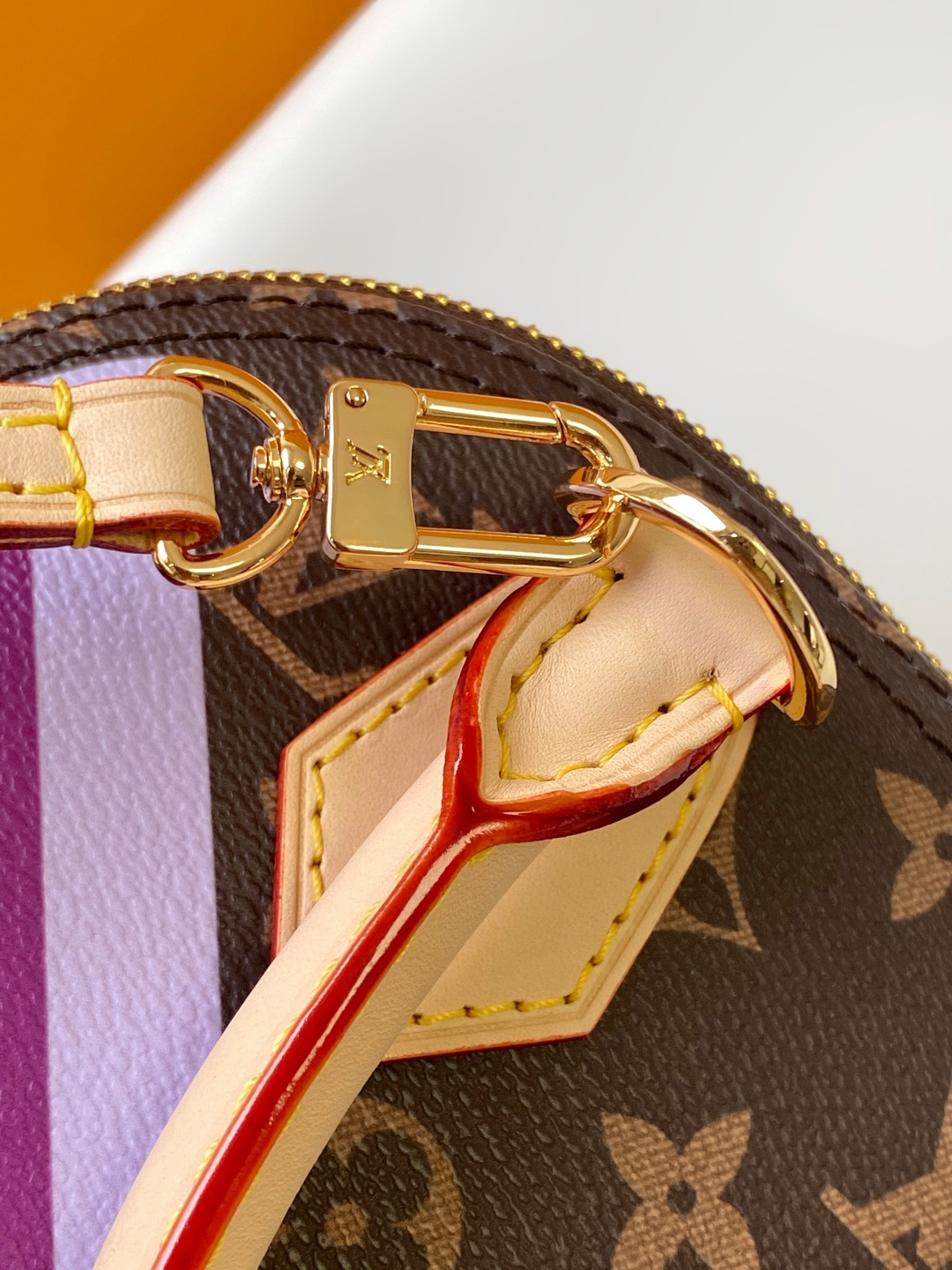 Louis Vuitton Alma BB Monogram Canvas Handbag M01917 - Image 8