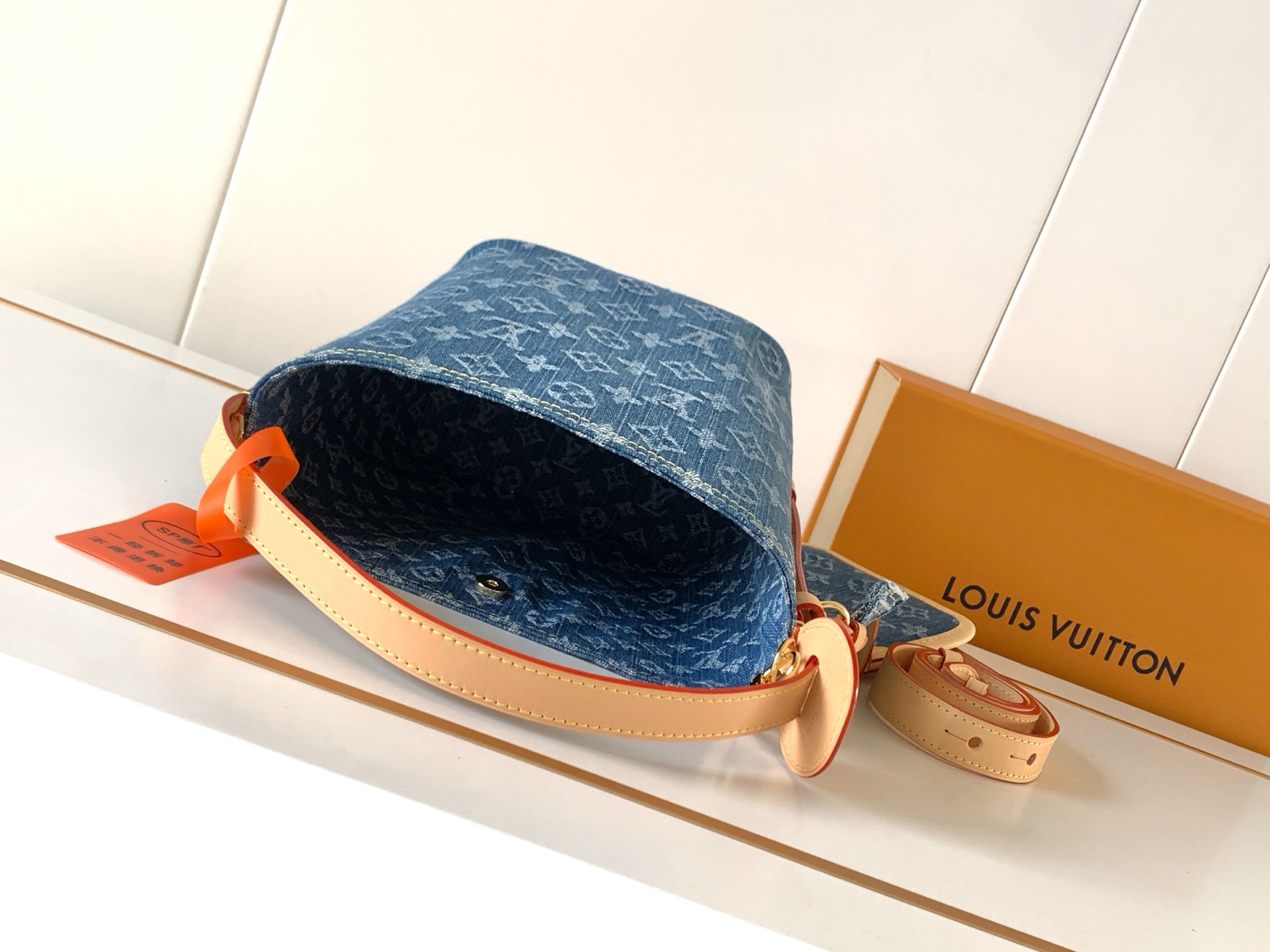 Louis Vuitton All In BB Denim Rendez-Vous Handbag - Image 8