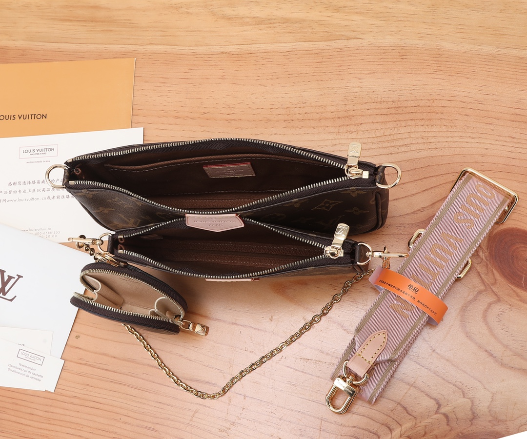 Louis Vuitton Multi Pochette Accessoires Set - Image 8