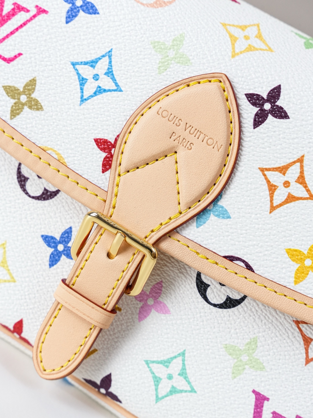 Louis Vuitton Diane Small Handbag in Multicolor Monogram Canvas - Image 8