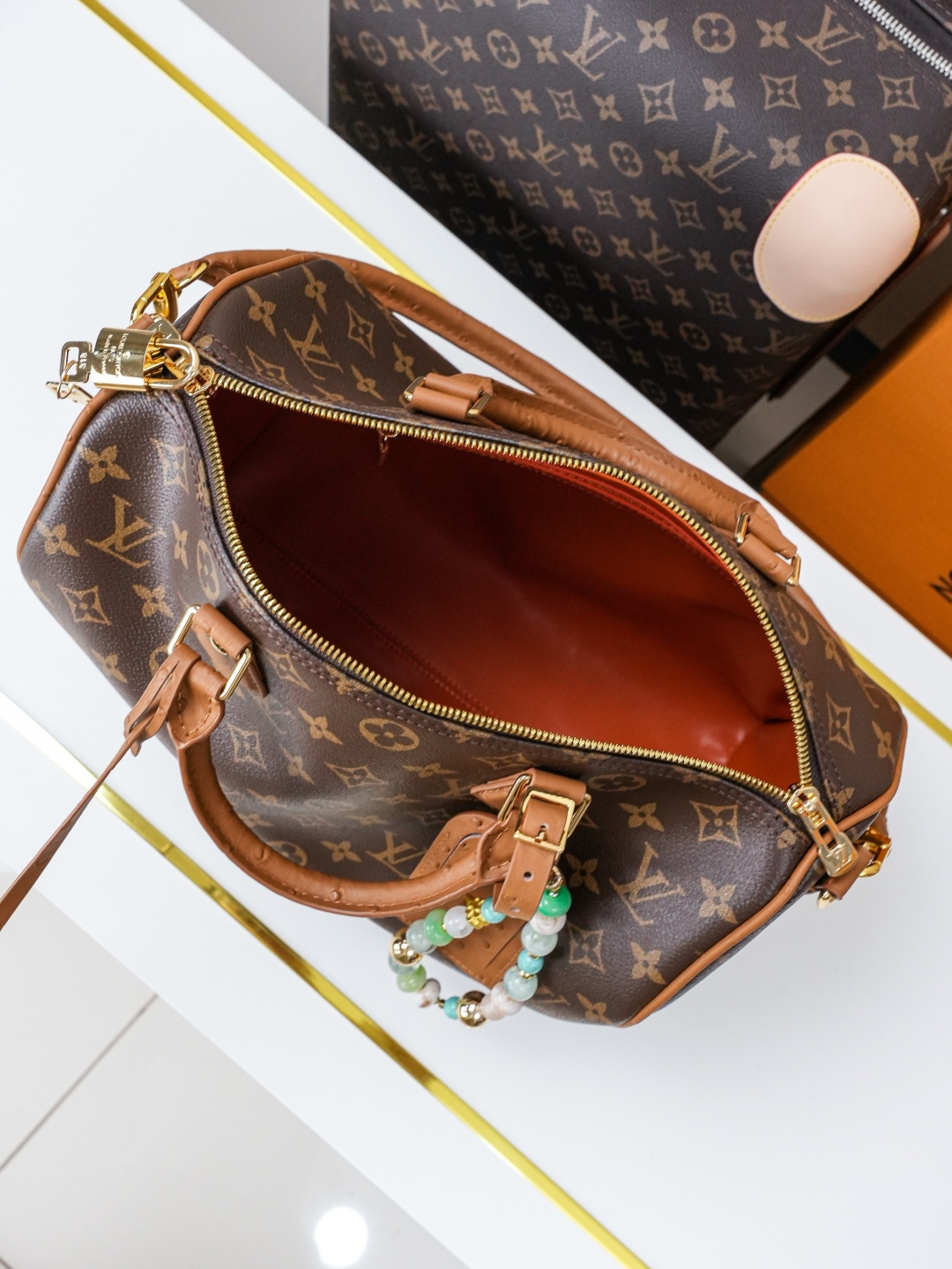 Speedy Soft 30 Boho Monogram Handbag - Image 8