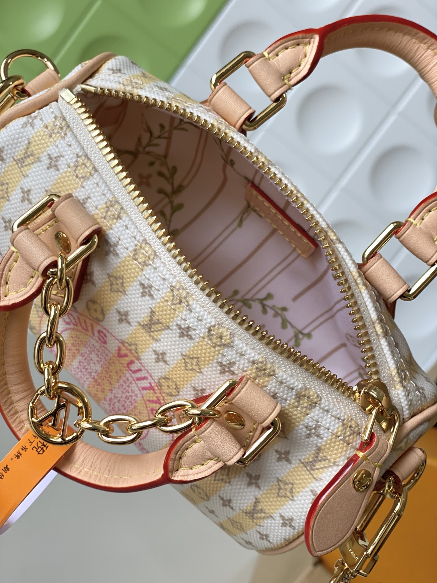 Louis Vuitton Nano Speedy Mini Crossbody Bag - Image 8