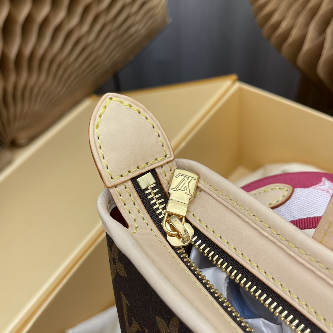 Neverfull BB Damier Ebene Handbag - Image 8