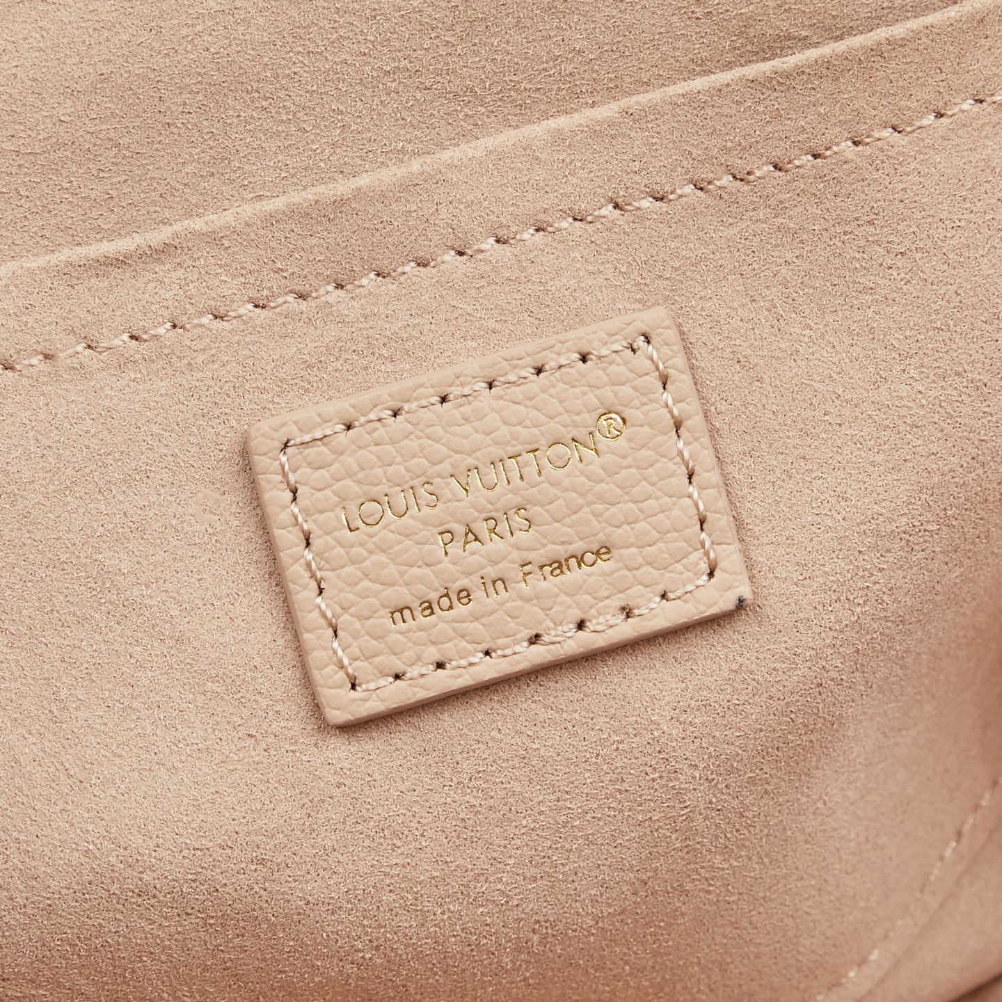 Louis Vuitton Alma BB Handbag in Gray-Brown Monogram Empreinte Leather - Image 8
