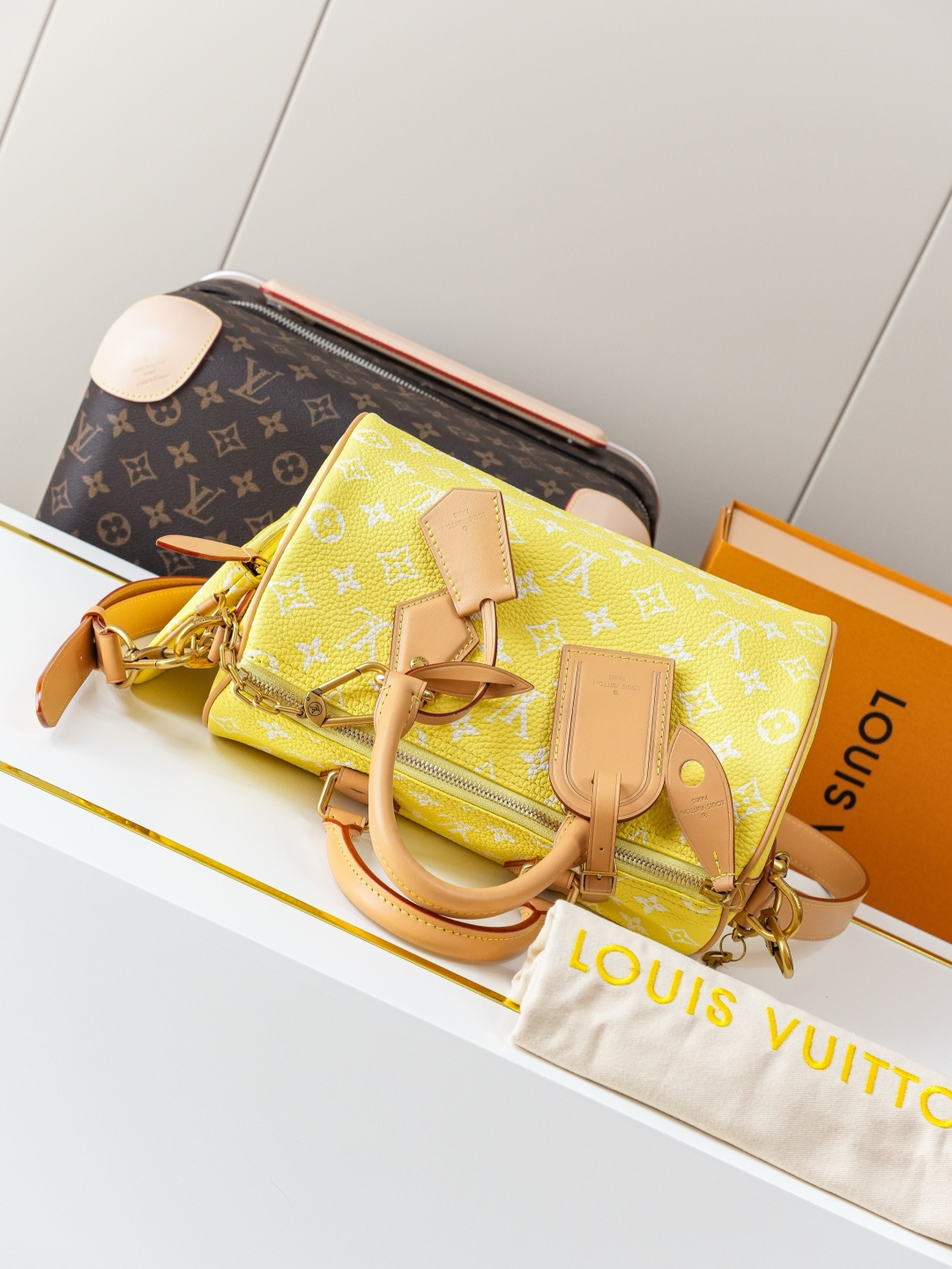 Speedy Bandoulière 25 Monogram Leather Handbag - Image 8
