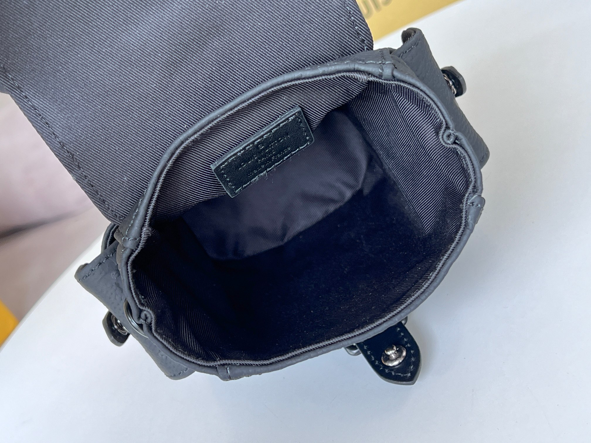 Louis Vuitton Nano Christopher Backpack M83164 Black - Image 8