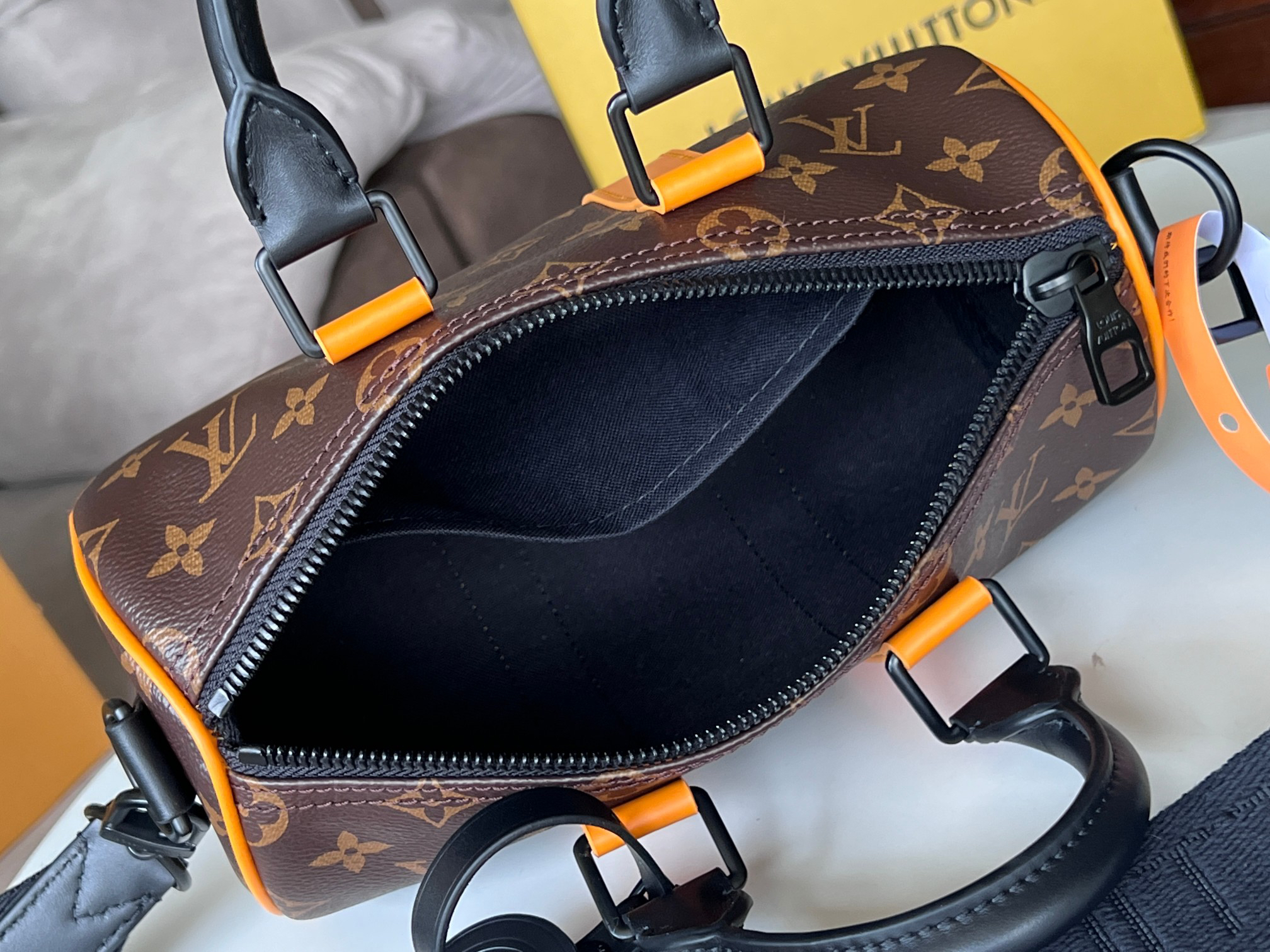 Louis Vuitton Keepall Handbag M46687 in Monogram Taurillon Leather - Image 8