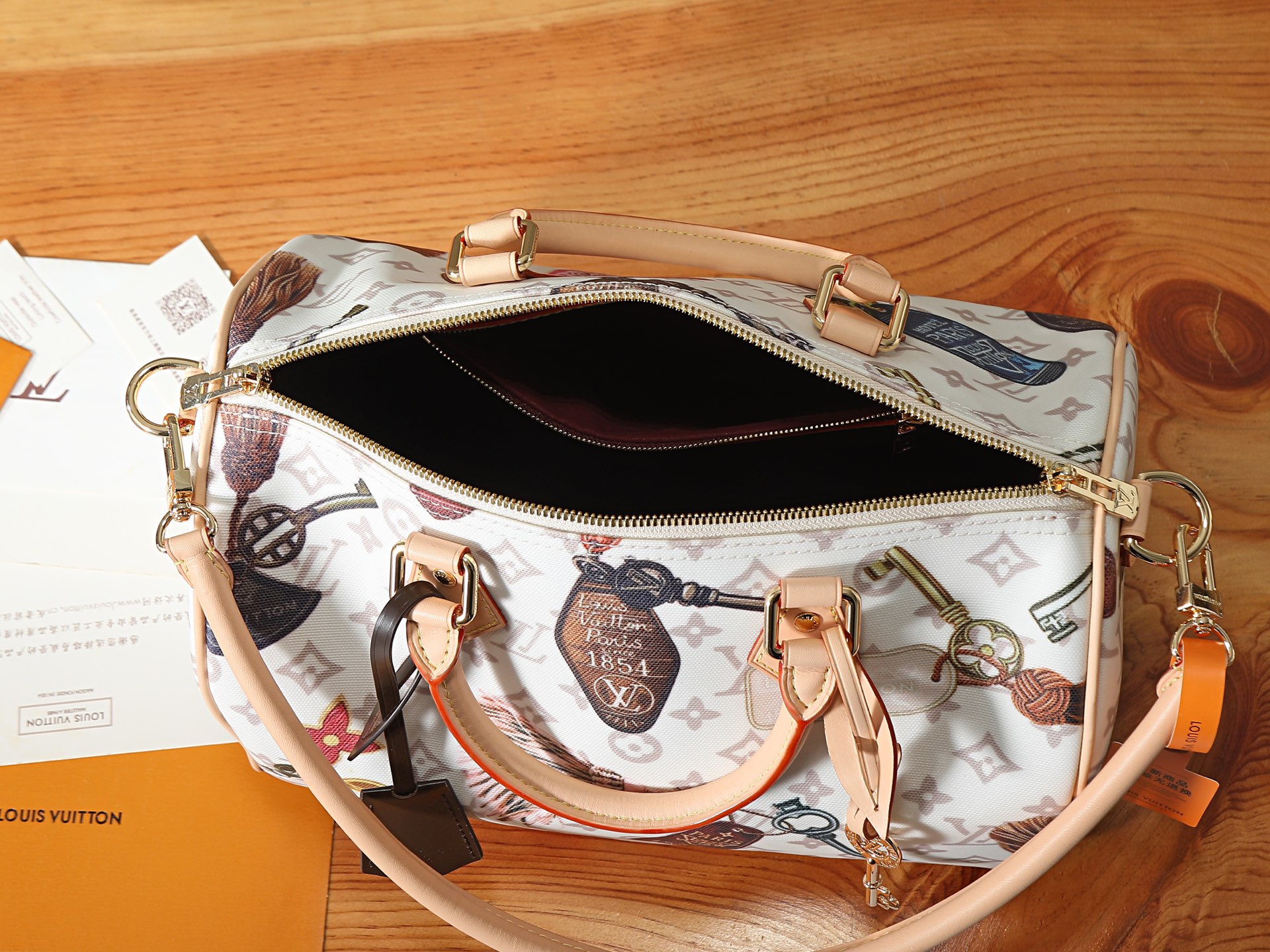 Louis Vuitton Getaway Speedy 30 Soft Handbag - Image 8