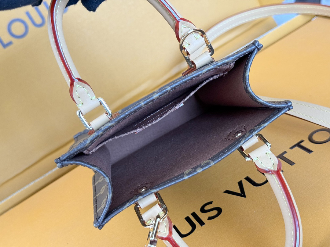 Louis Vuitton Petit Sac Plat Monogram Canvas Bag - Image 8