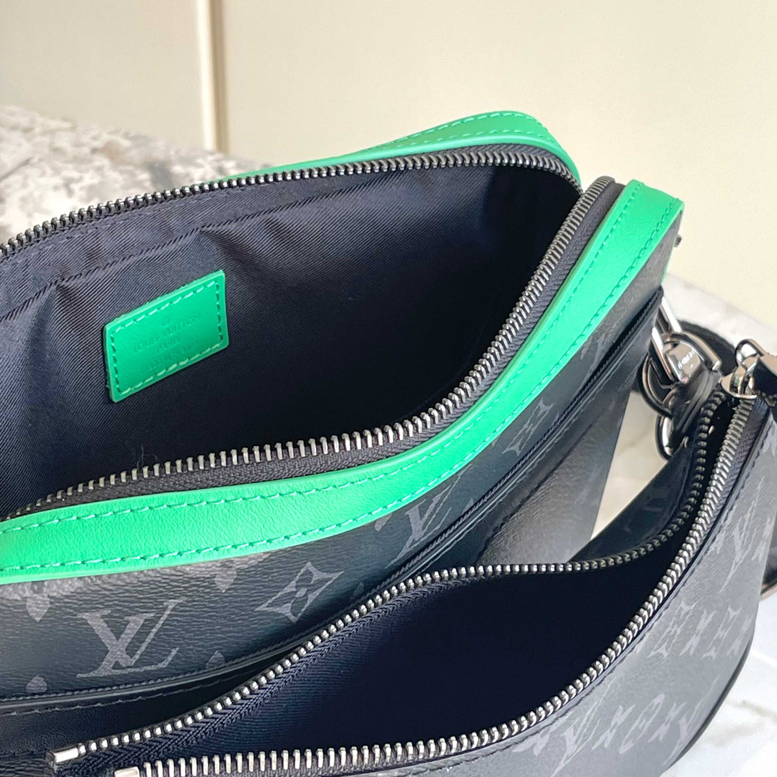 Louis Vuitton Trio Messenger Bag in Monogram Eclipse Reverse Canvas M26052 - Image 8