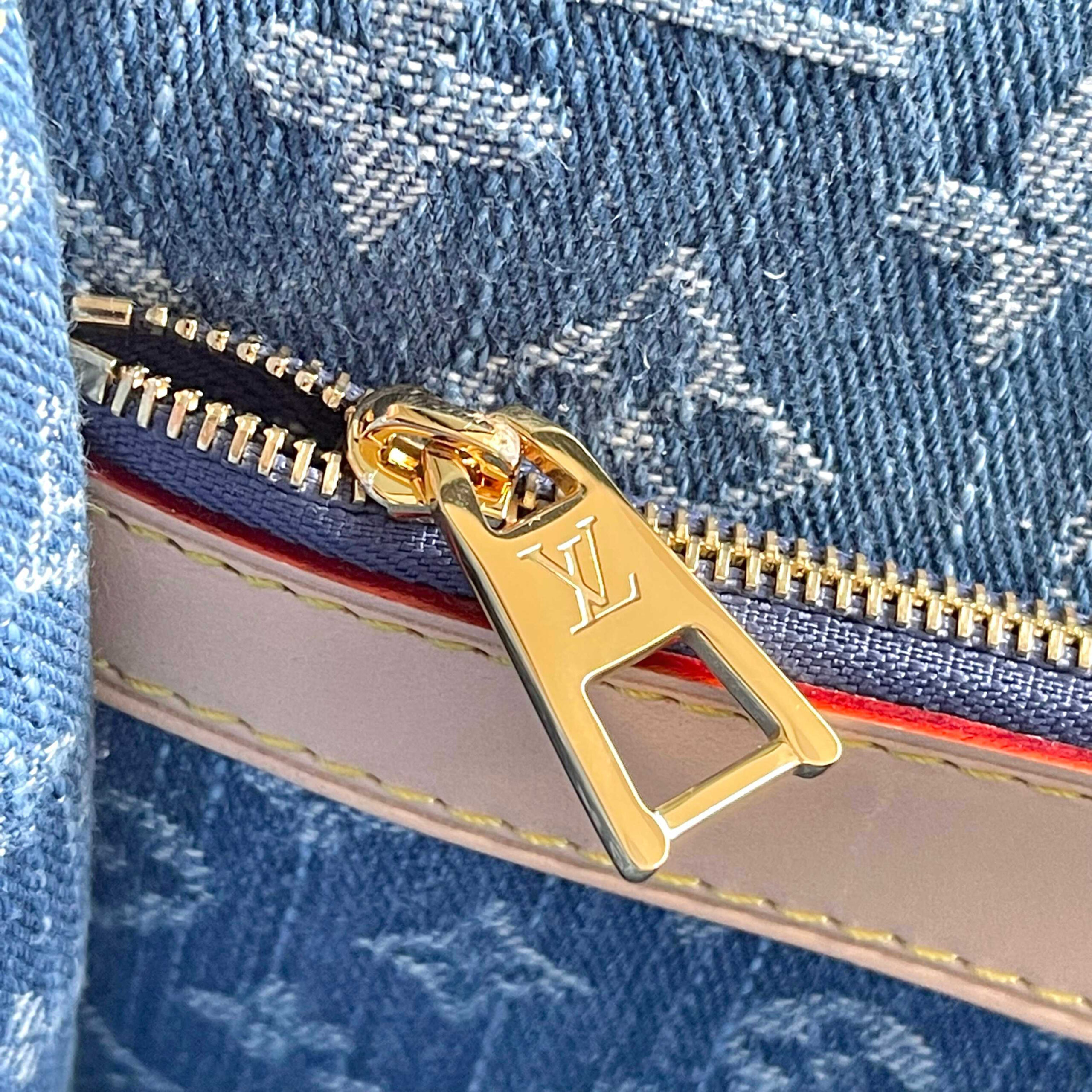 Louis Vuitton Diane Monogram Denim Crossbody Bag - Image 8